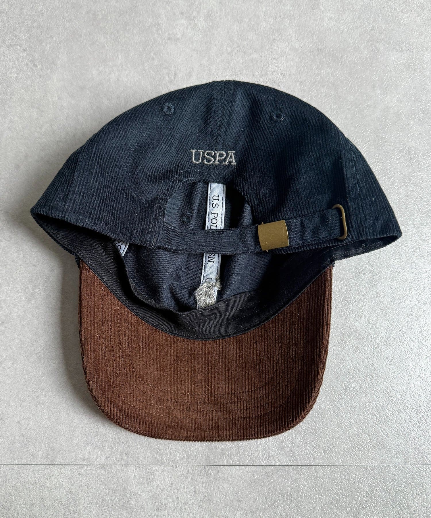 CPCM(シーピーシーエム) 【U.S. POLO ASSN.】コーデュロイキャップ