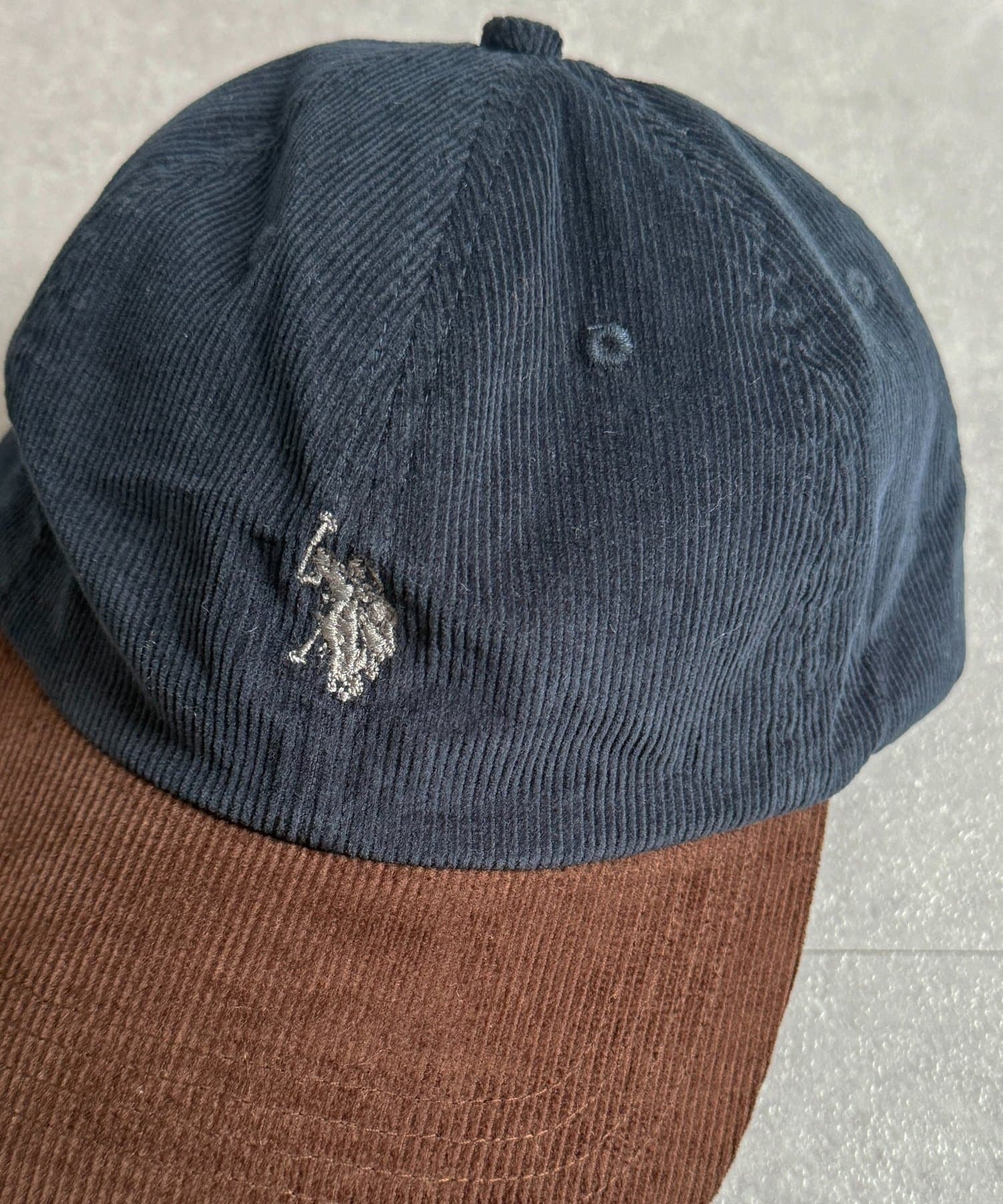 CPCM(シーピーシーエム) 【U.S. POLO ASSN.】コーデュロイキャップ