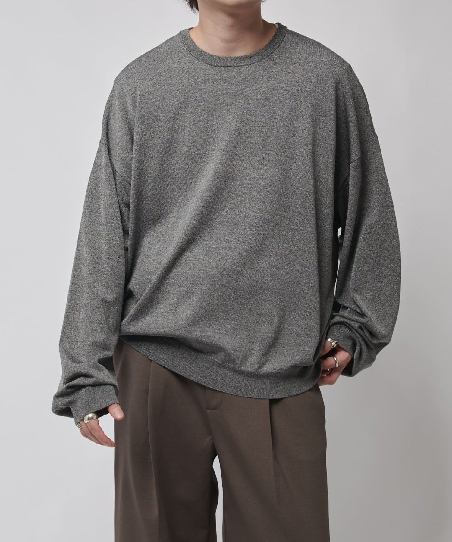 Lui's(ルイス) VIS/PO ボクシーニットソー