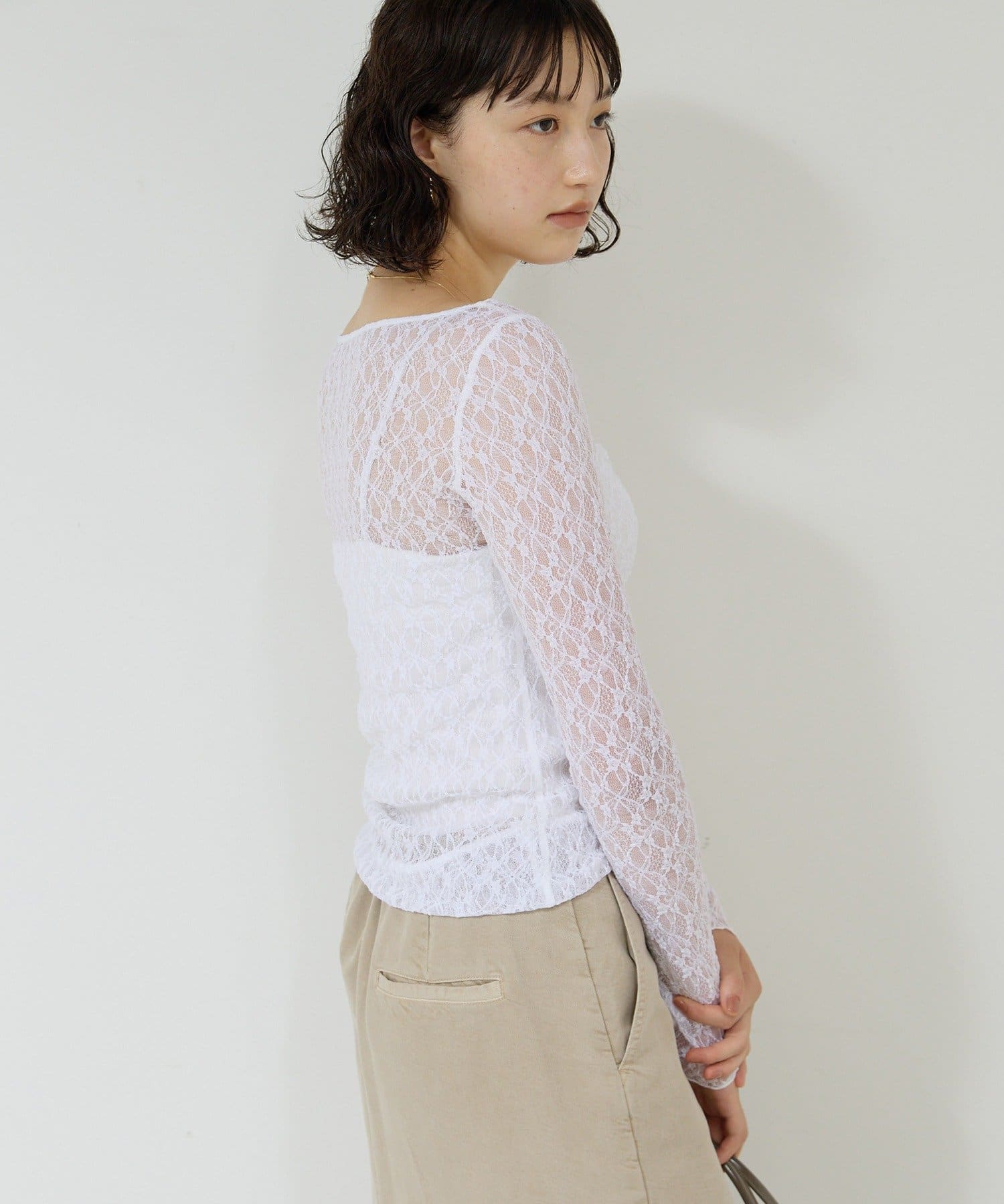 La nature linge】NEWレースカットソー | GALLARDAGALANTE(ガ