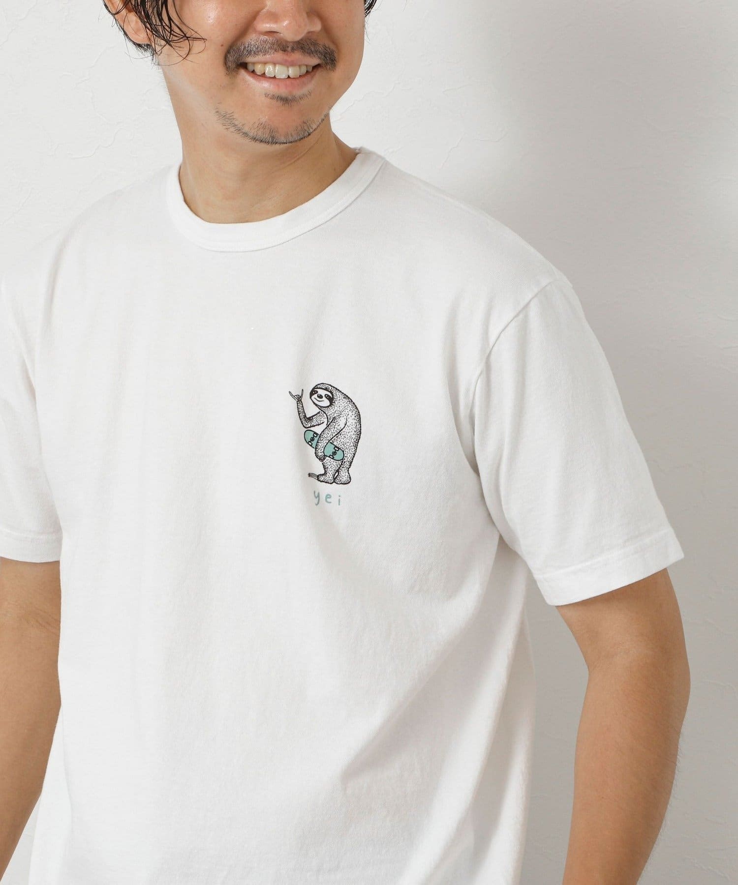 NOLLEY'S(ノーリーズ) 【STONEWOLD】yei 2 プリントTシャツ