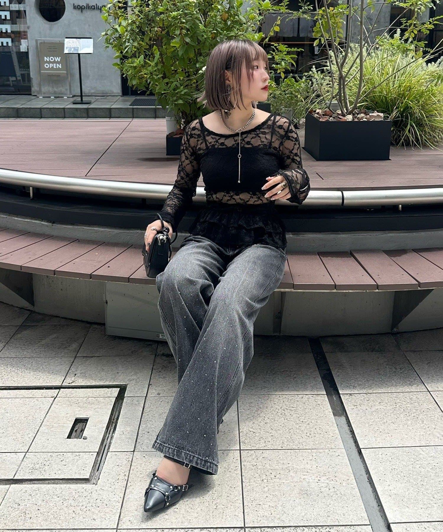 RMAF】キラキラバギーデニム | NICE CLAUP / OLIVE des OLIVE OUTLET