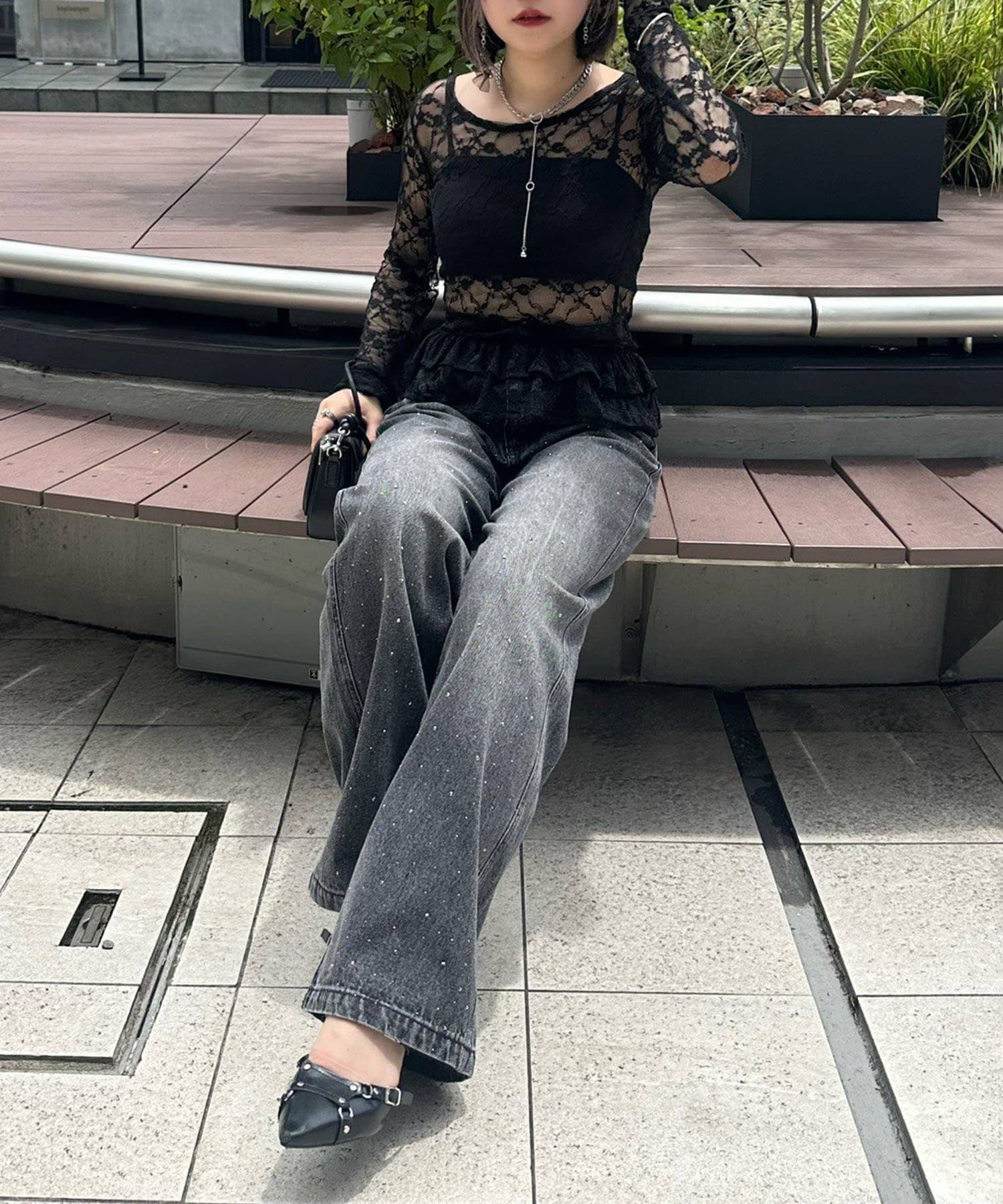 RMAF】キラキラバギーデニム | NICE CLAUP / OLIVE des OLIVE OUTLET