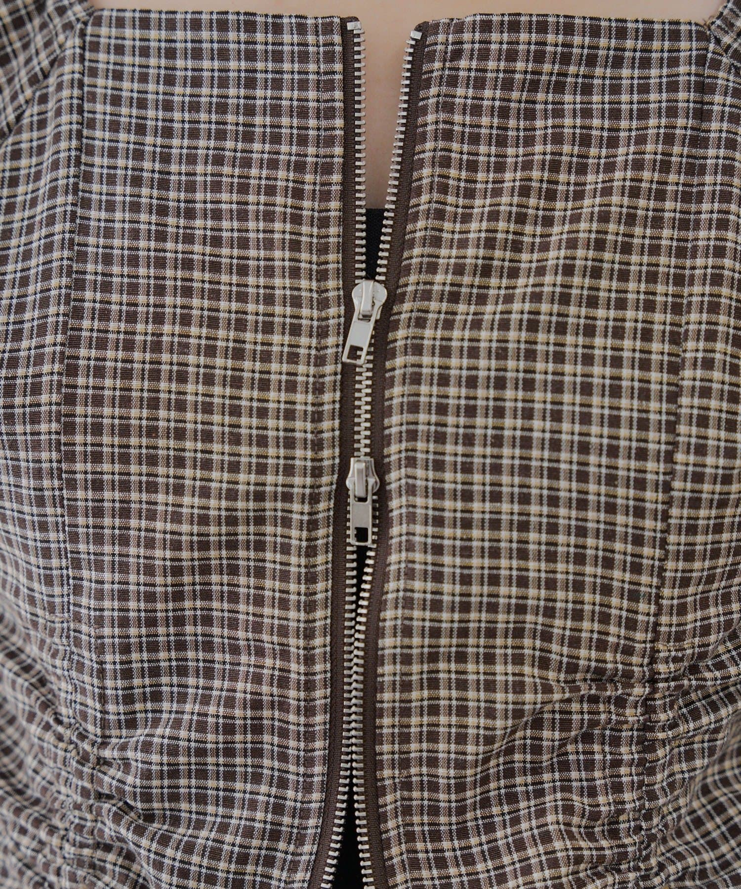 NICE CLAUP / OLIVE des OLIVE OUTLET(ナイスクラップ  / オリーブ デ オリーブ アウトレット) WZIPドロストブラウス