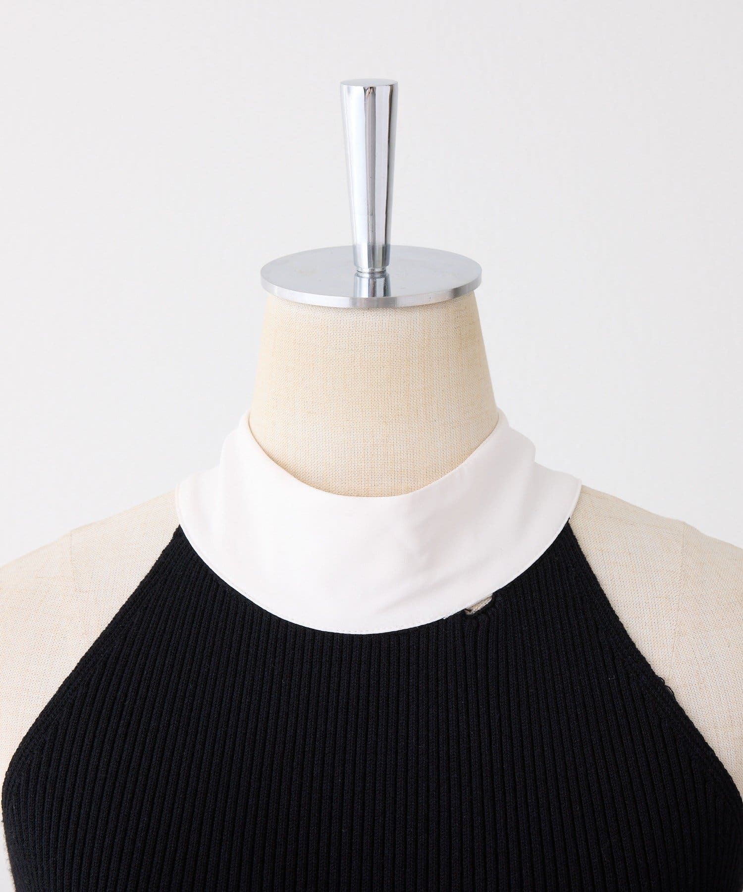 one after another NICE CLAUP(ワンアフターアナザー ナイスクラップ) 【Mode Ribbon Collection】ボウタイアメスリニットワンピ