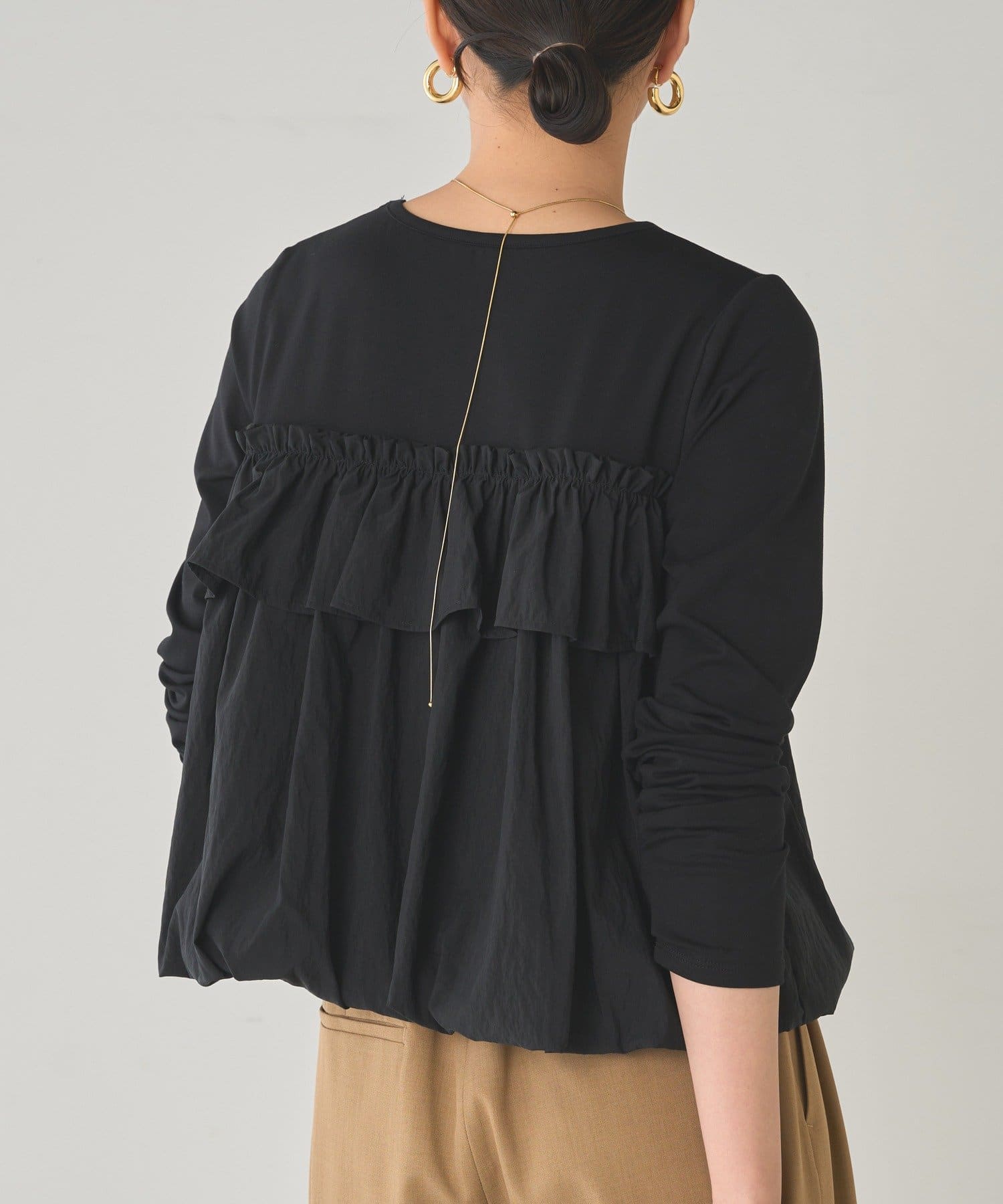 LOUNGEDRESS(ラウンジドレス) ドッキングバルーンカットソー