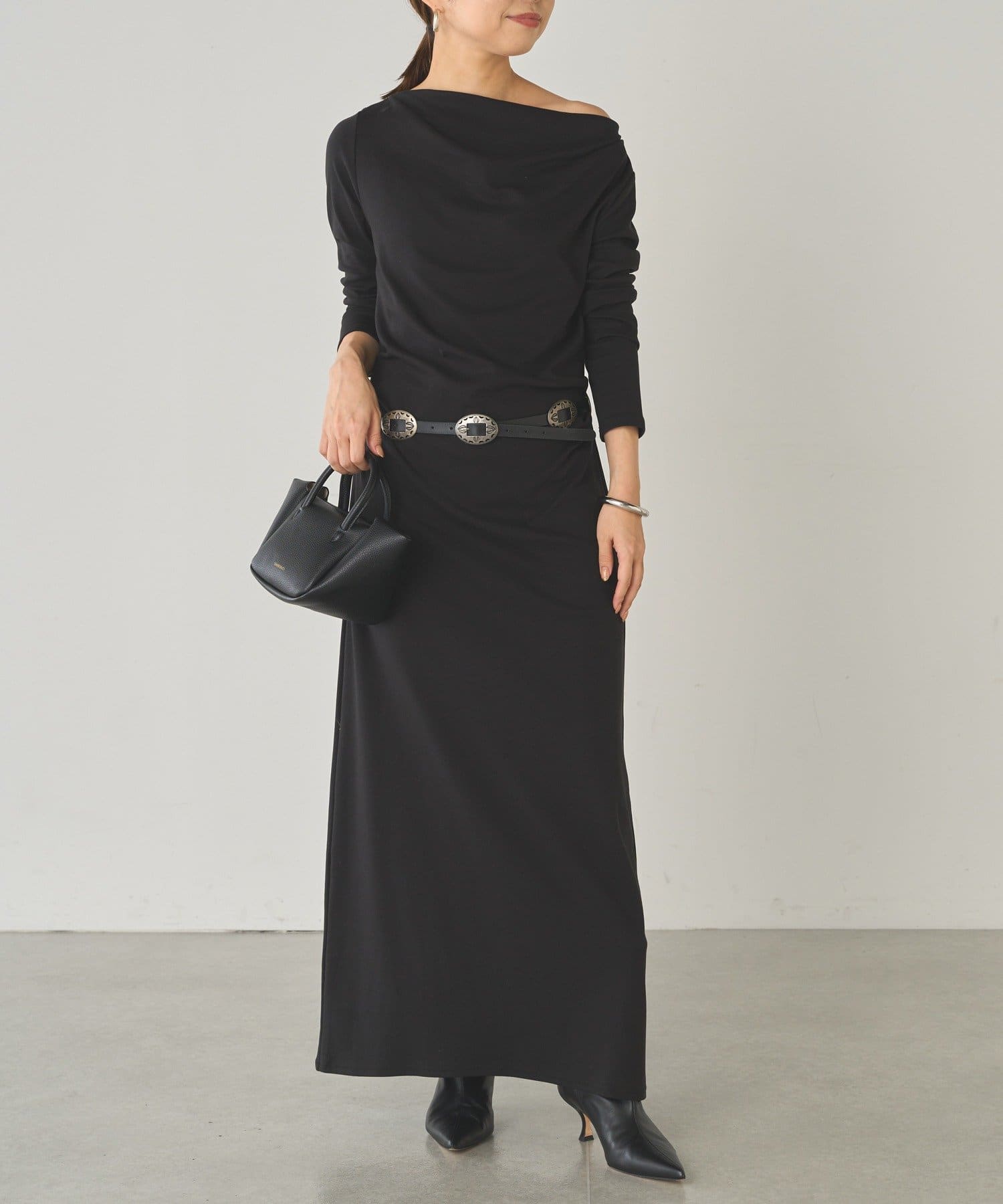 LOUNGEDRESS(ラウンジドレス) ドレープカットワンピース