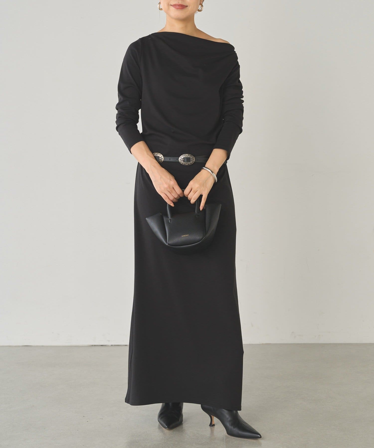 LOUNGEDRESS(ラウンジドレス) ドレープカットワンピース
