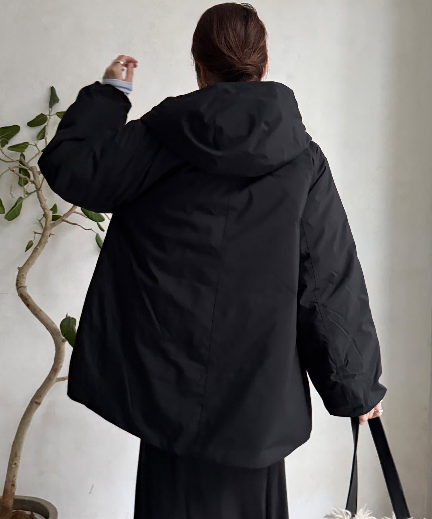 DOUDOU(ドゥドゥ) 【WEB限定】フィルムタフタフーディーダウン