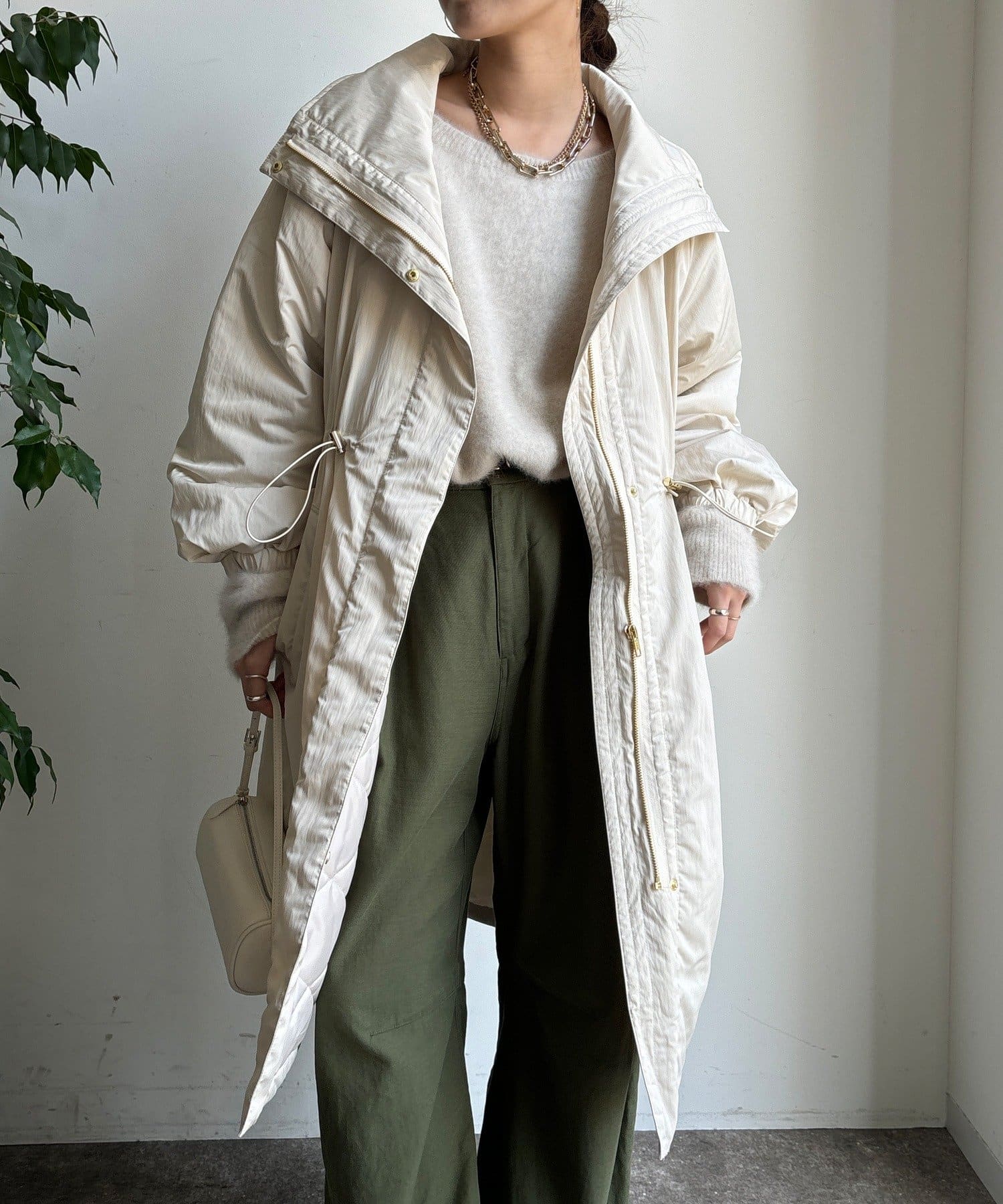 DOUDOU(ドゥドゥ) 【WEB限定】ヴィンテージクロスロングコート