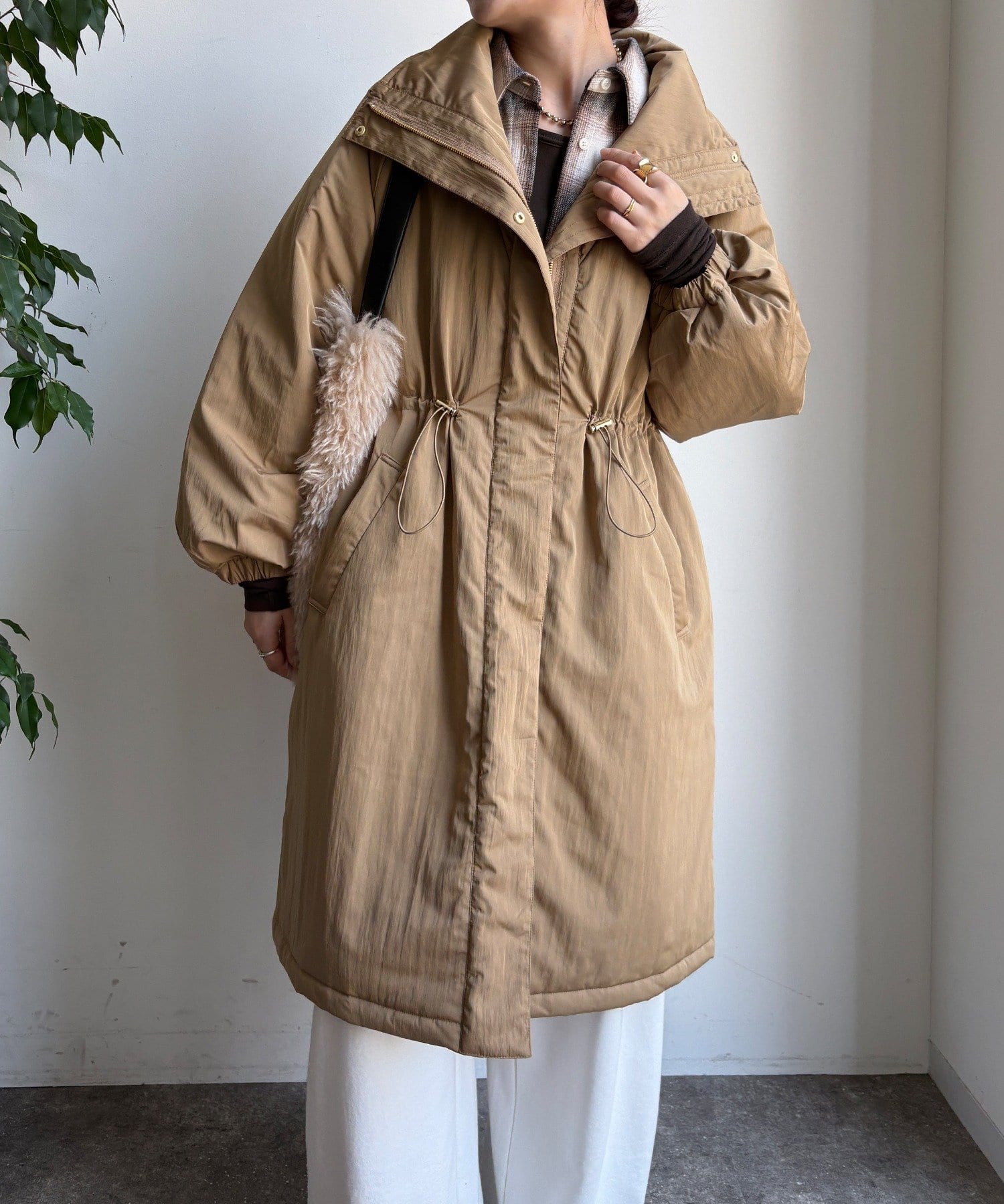 DOUDOU(ドゥドゥ) 【WEB限定】ヴィンテージクロスロングコート