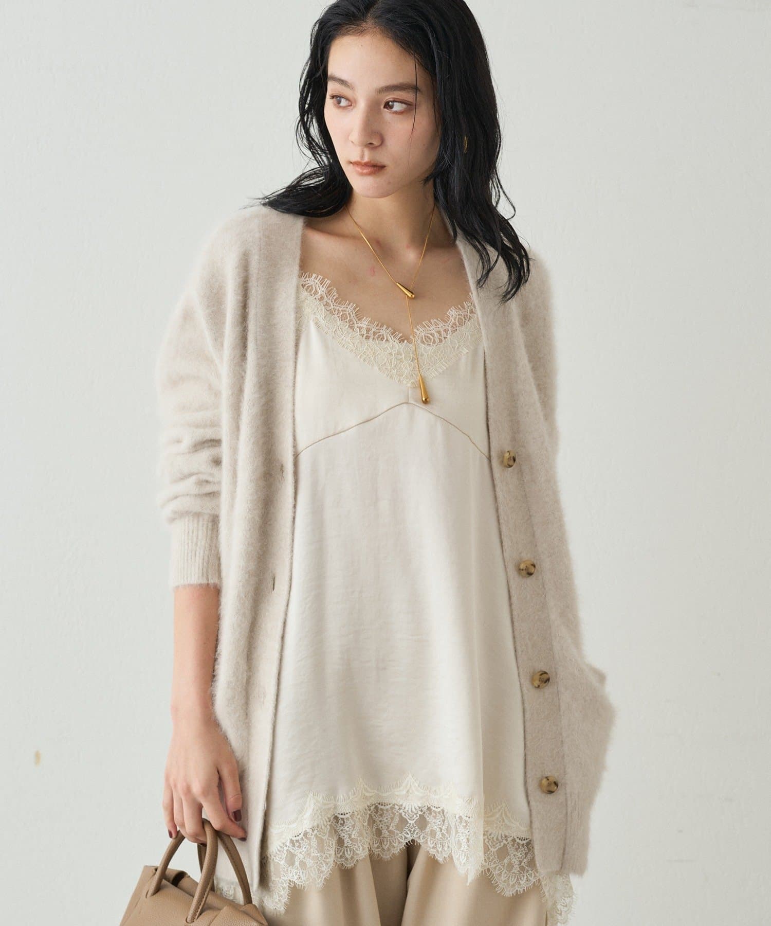 LOUNGEDRESS(ラウンジドレス) レースキャミ