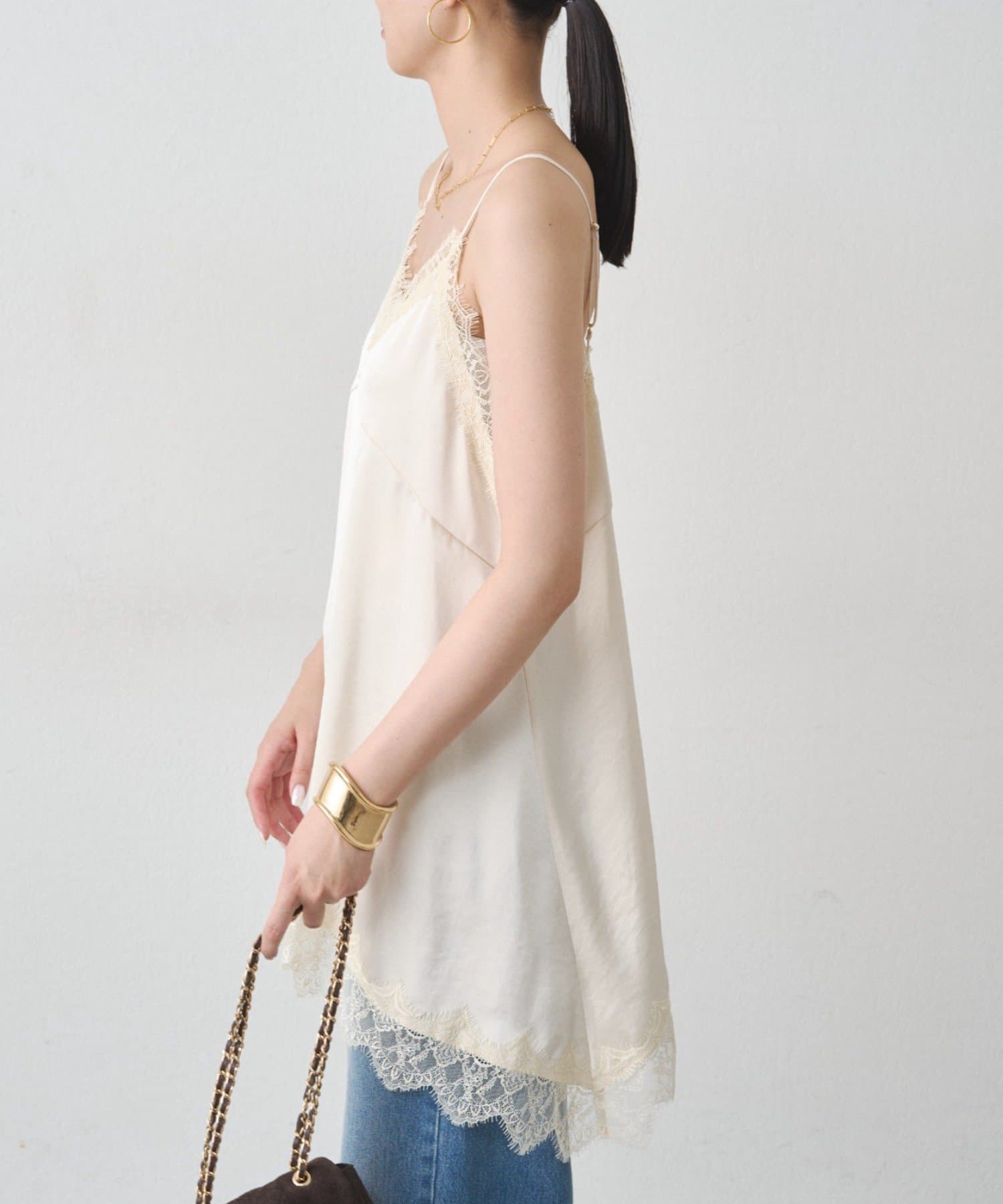 LOUNGEDRESS(ラウンジドレス) レースキャミ