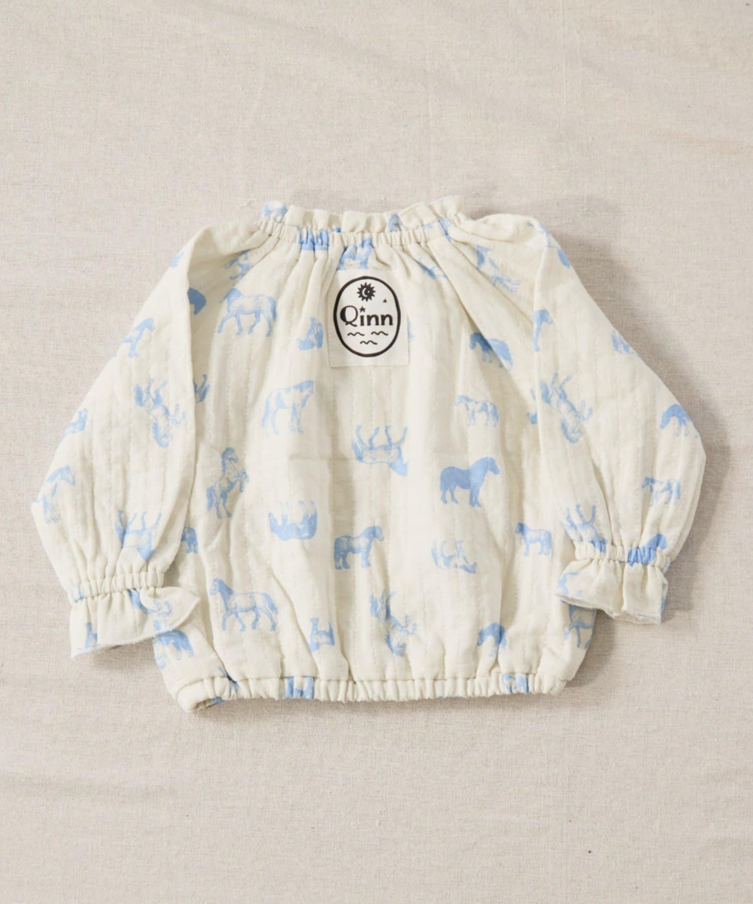 CIAOPANIC TYPY(チャオパニックティピー) 【BABY】【Qinn】ダブルガーゼブラウス