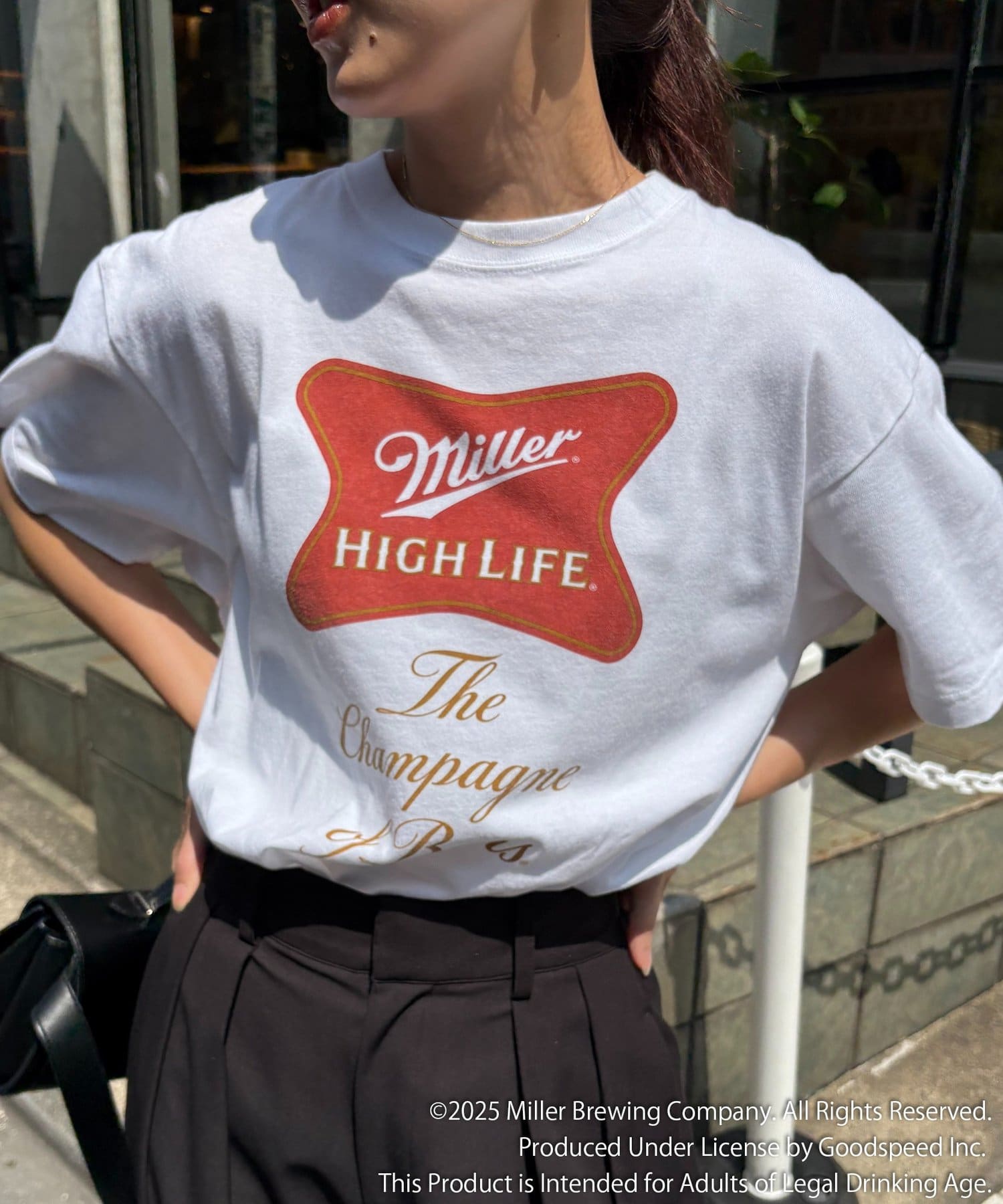 GOOD ROCK SPEED〉Miller Tシャツ | CAPRICIEUX LE'MAGE(カプリ
