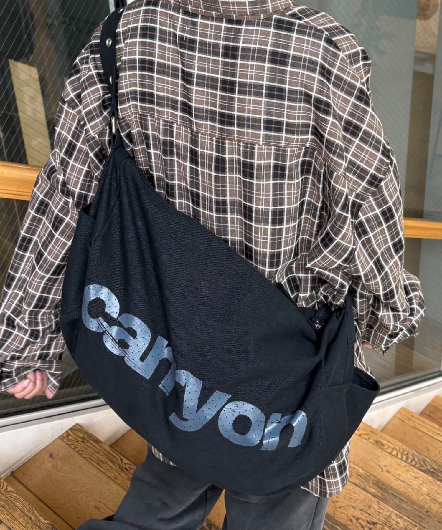 CIAOPANIC TYPY(チャオパニックティピー) 【UNISEX】キャンバスボストンドラムバッグ