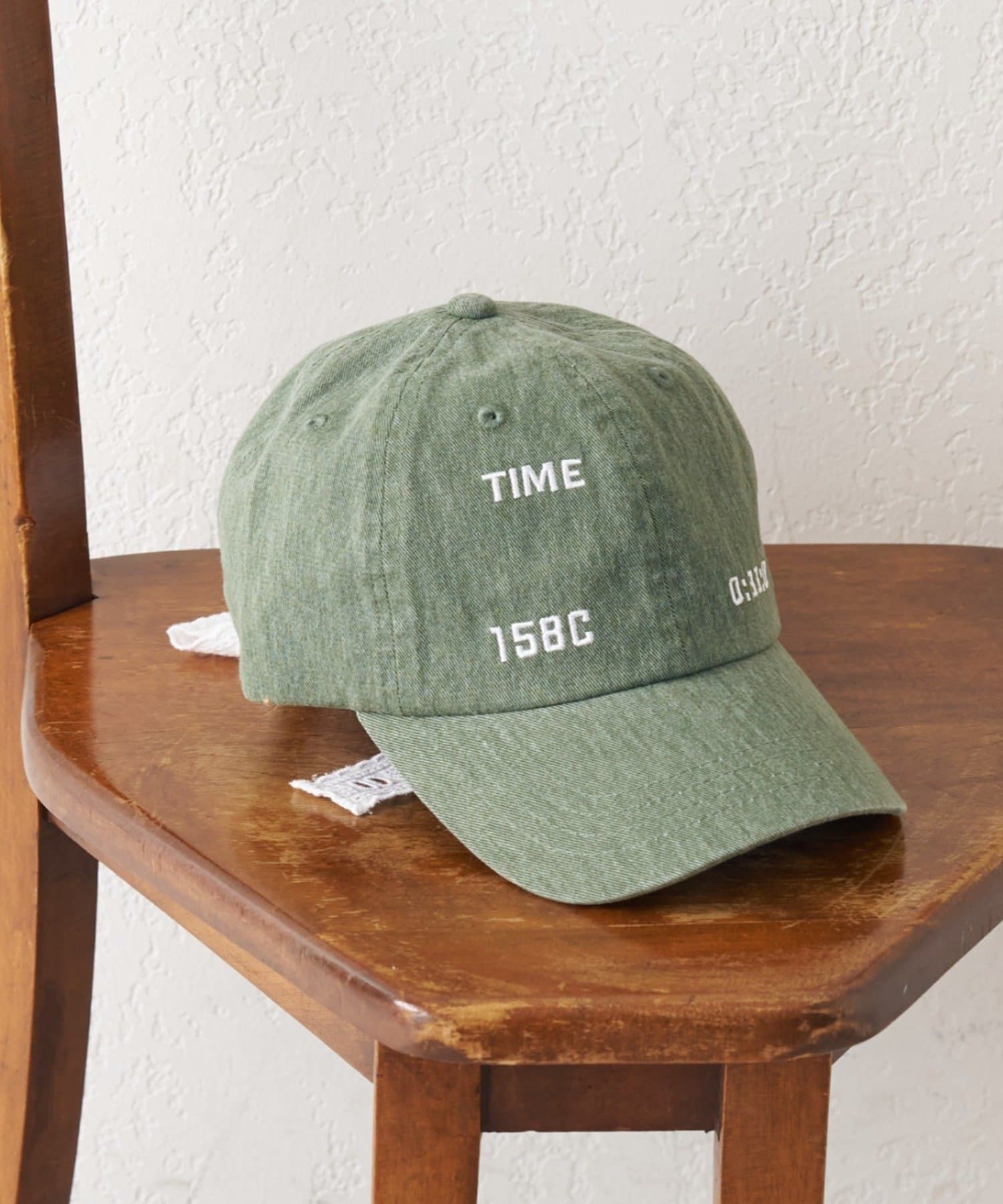 CIAOPANIC TYPY(チャオパニックティピー) 【KIDS】コットンレース紐ピグメント加工TIMEロゴCAP