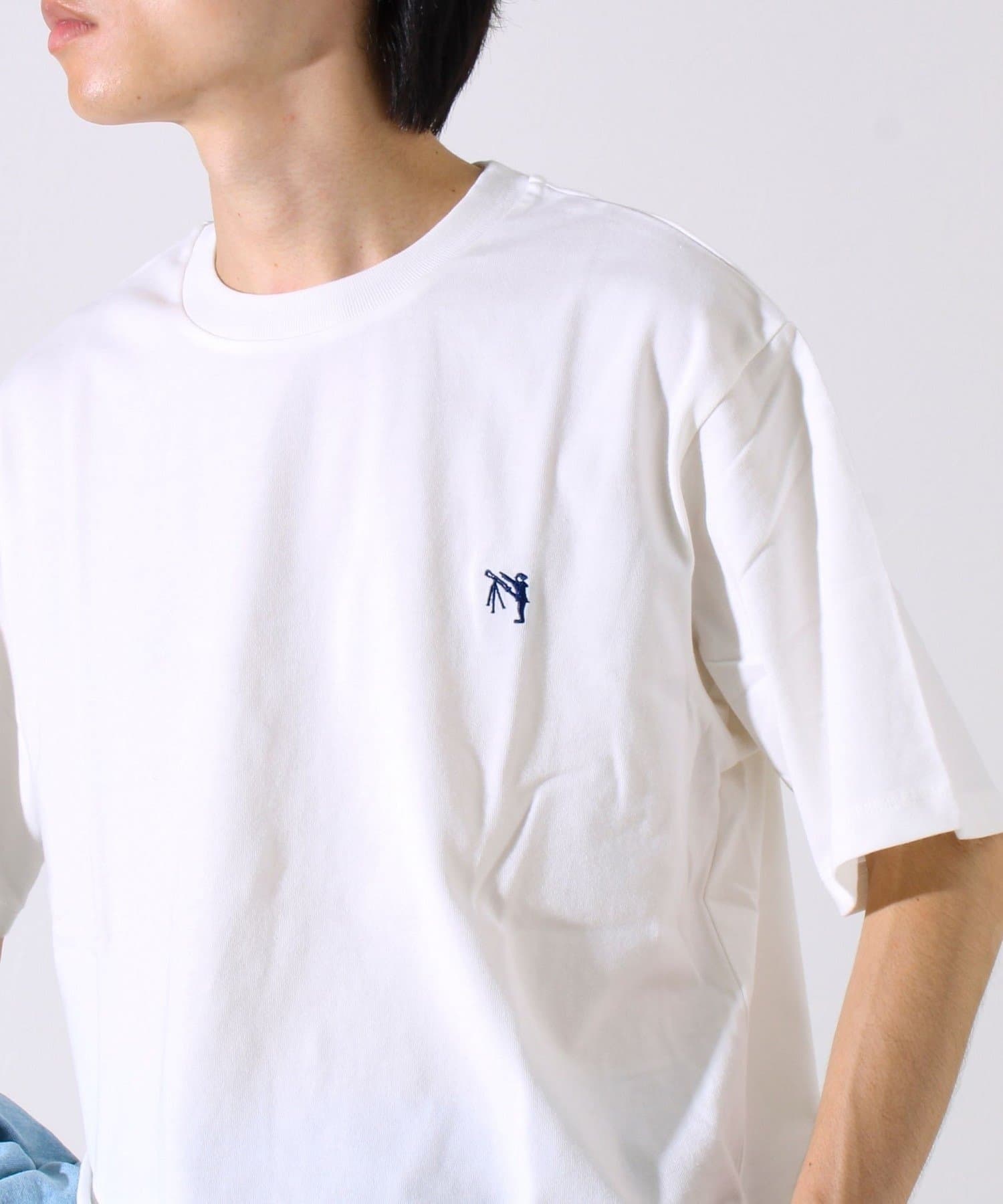 FREDY & GLOSTER(フレディ アンド グロスター) 【GLOSTER/グロスター】BOY刺繍入り ボーイフレンドTシャツ