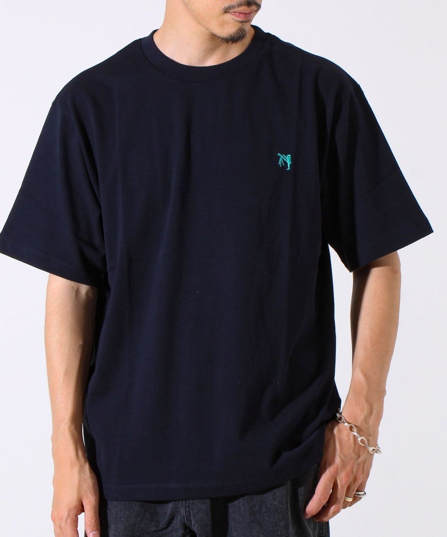 FREDY & GLOSTER(フレディ アンド グロスター) 【GLOSTER/グロスター】BOY刺繍入り ボーイフレンドTシャツ