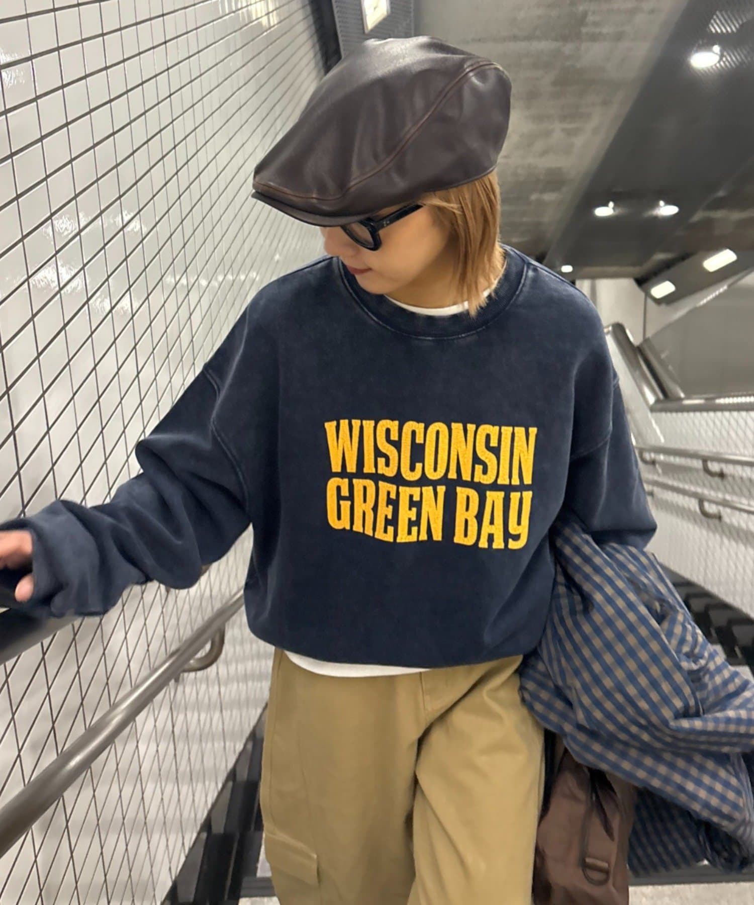 CIAOPANIC TYPY(チャオパニックティピー) 【UNISEX】NEWアシッドウォッシュ加工/裏毛ロゴスウェット