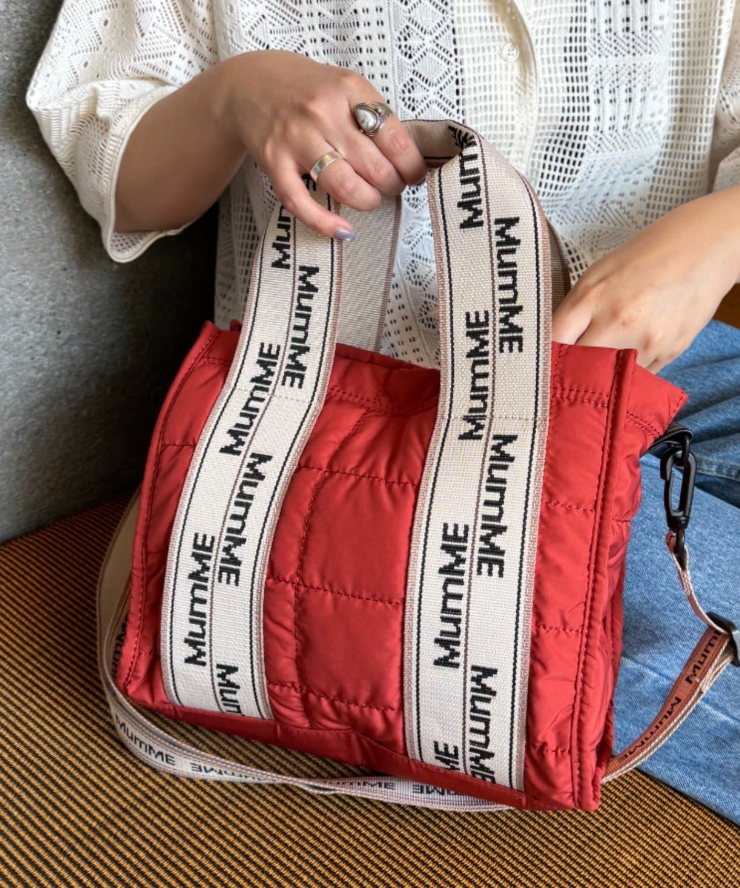 CIAOPANIC TYPY(チャオパニックティピー) 【MumME】キルティングショルダーBAG