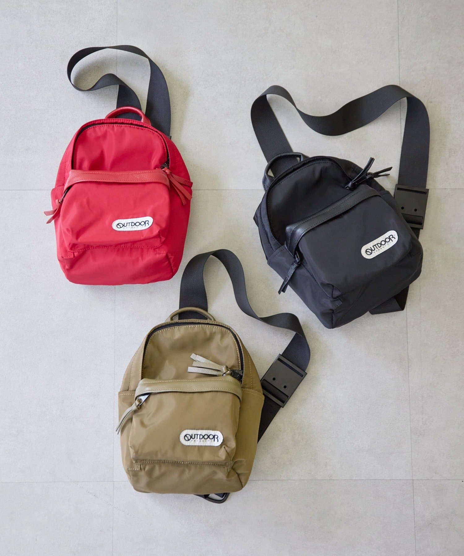 ear PAPILLONNER(イア パピヨネ) 【OUTDOOR PRODUCTS（アウトドアプロダクツ）】別注リュック型ショルダーバッグ
