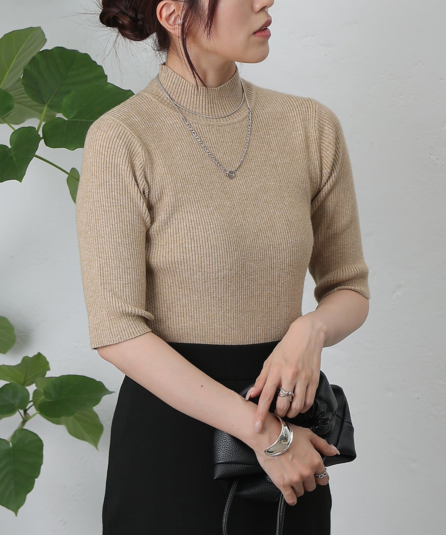 購入メインさん専用 PBT5分袖ハイネックプルオーバー | COLONY 2139(コロニー トゥー