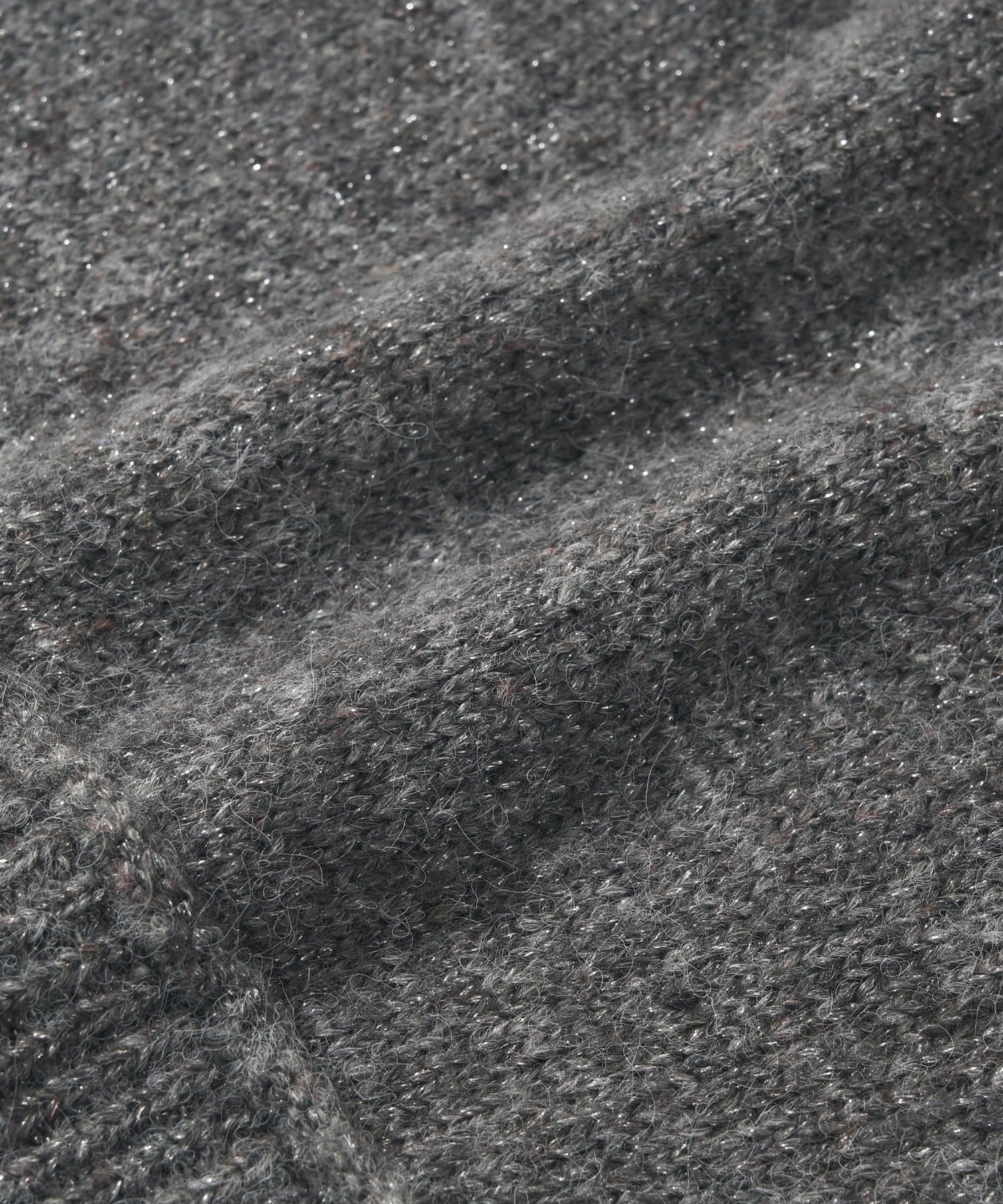 un dix cors(アンディコール) 《着るだけでこなれ感◎》ラメリリヤーンラグランニット