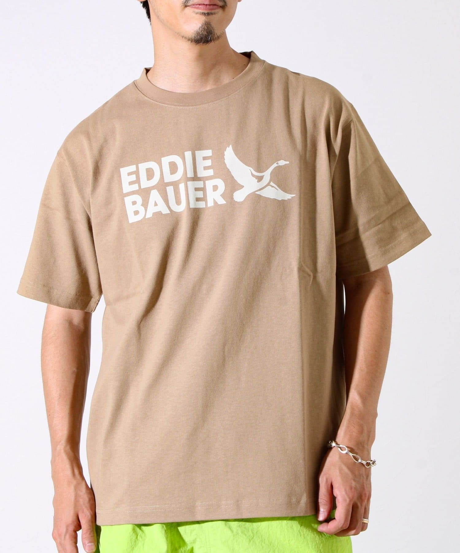 FREDY & GLOSTER(フレディ アンド グロスター) 【EDDIE BAUER】EBロゴ ヘビー半袖Tシャツ