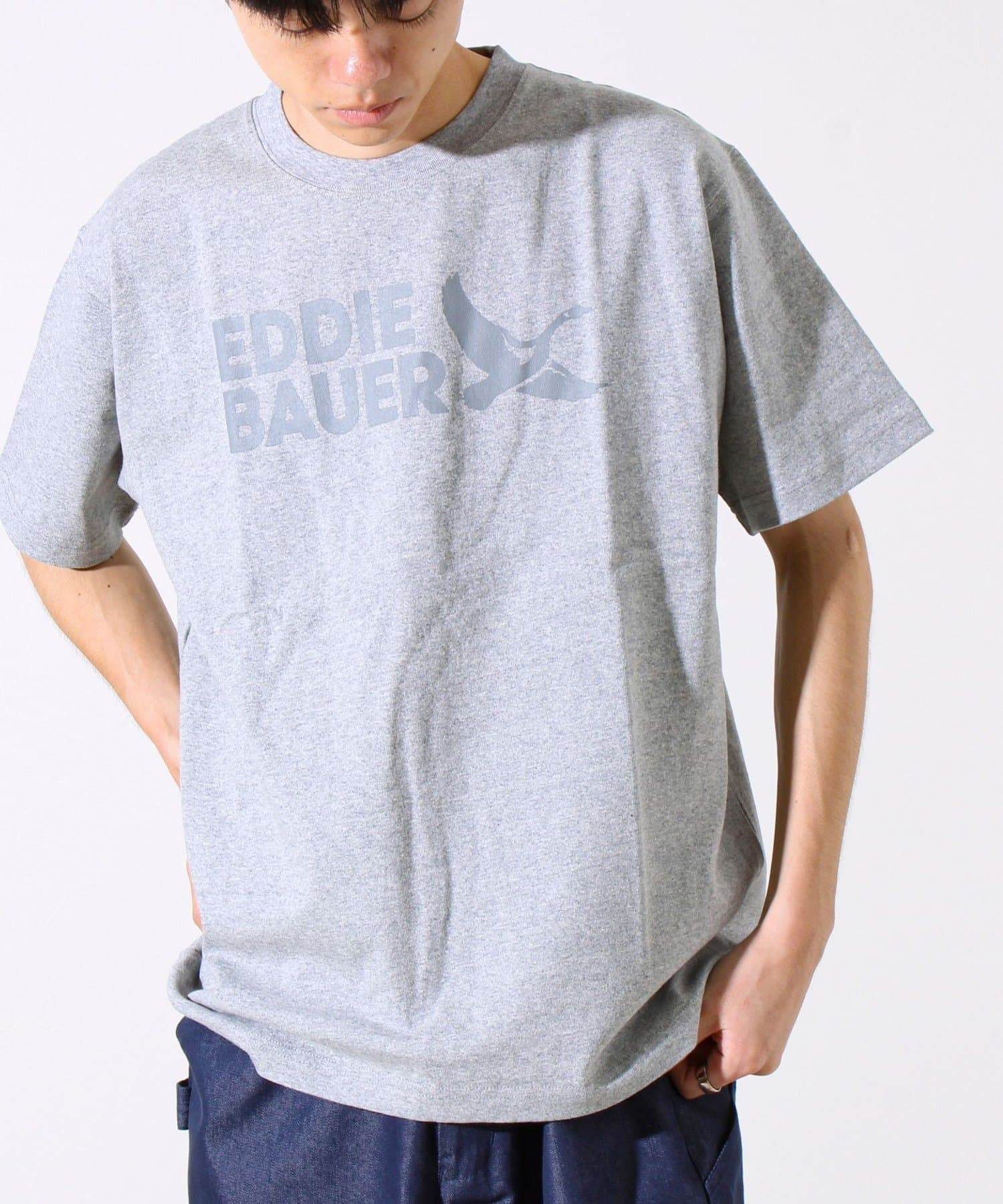 FREDY & GLOSTER(フレディ アンド グロスター) 【EDDIE BAUER】EBロゴ ヘビー半袖Tシャツ