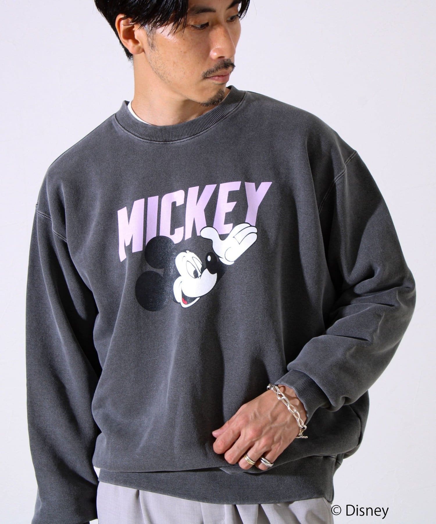 FREDY & GLOSTER(フレディ アンド グロスター) 【GOOD ROCK SPEED】MICKEY / ピグメントスウェット