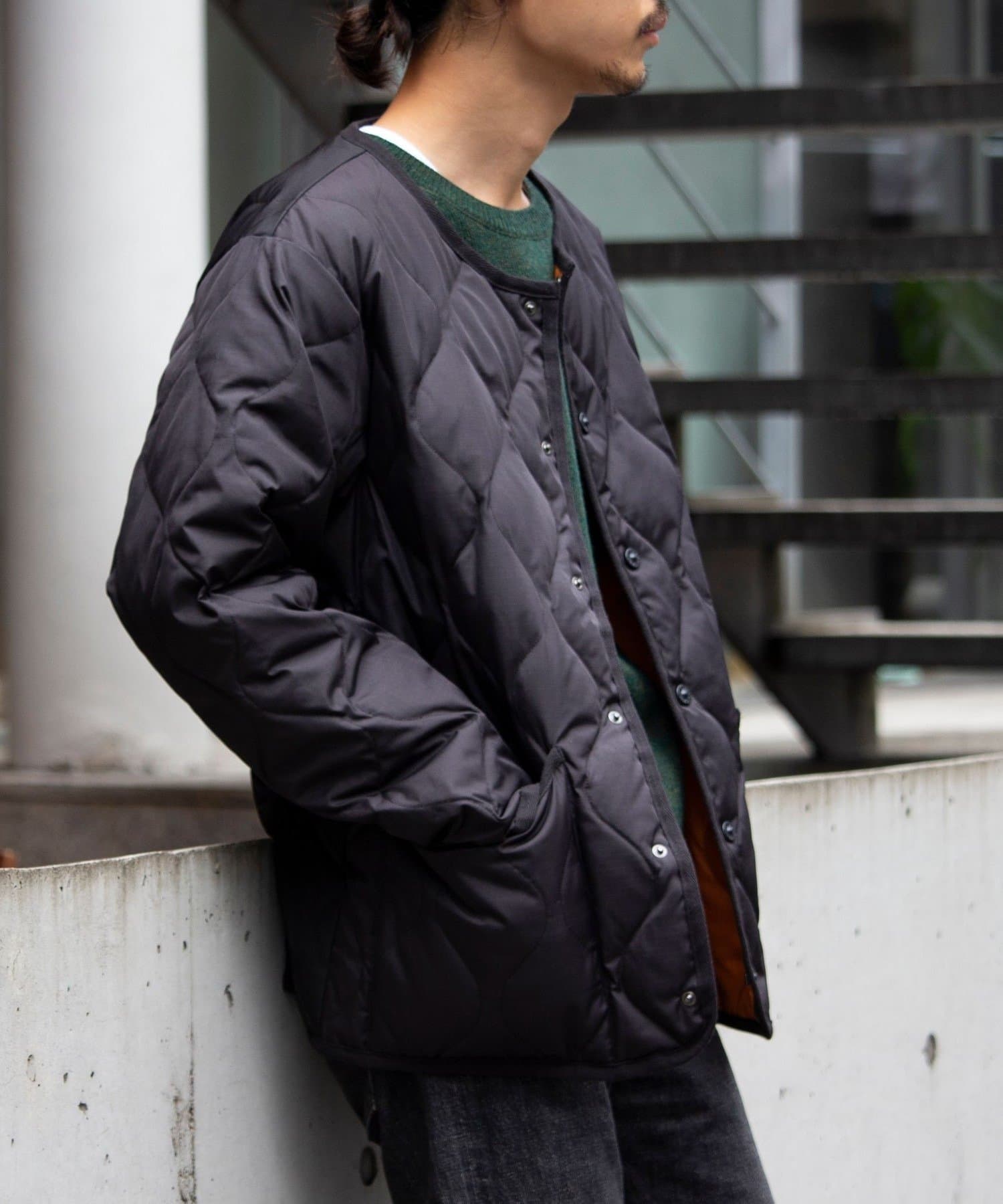 FREDY & GLOSTER(フレディ アンド グロスター) 【GLOSTER別注】TAION ミリタリー クルーネック ライナージャケット