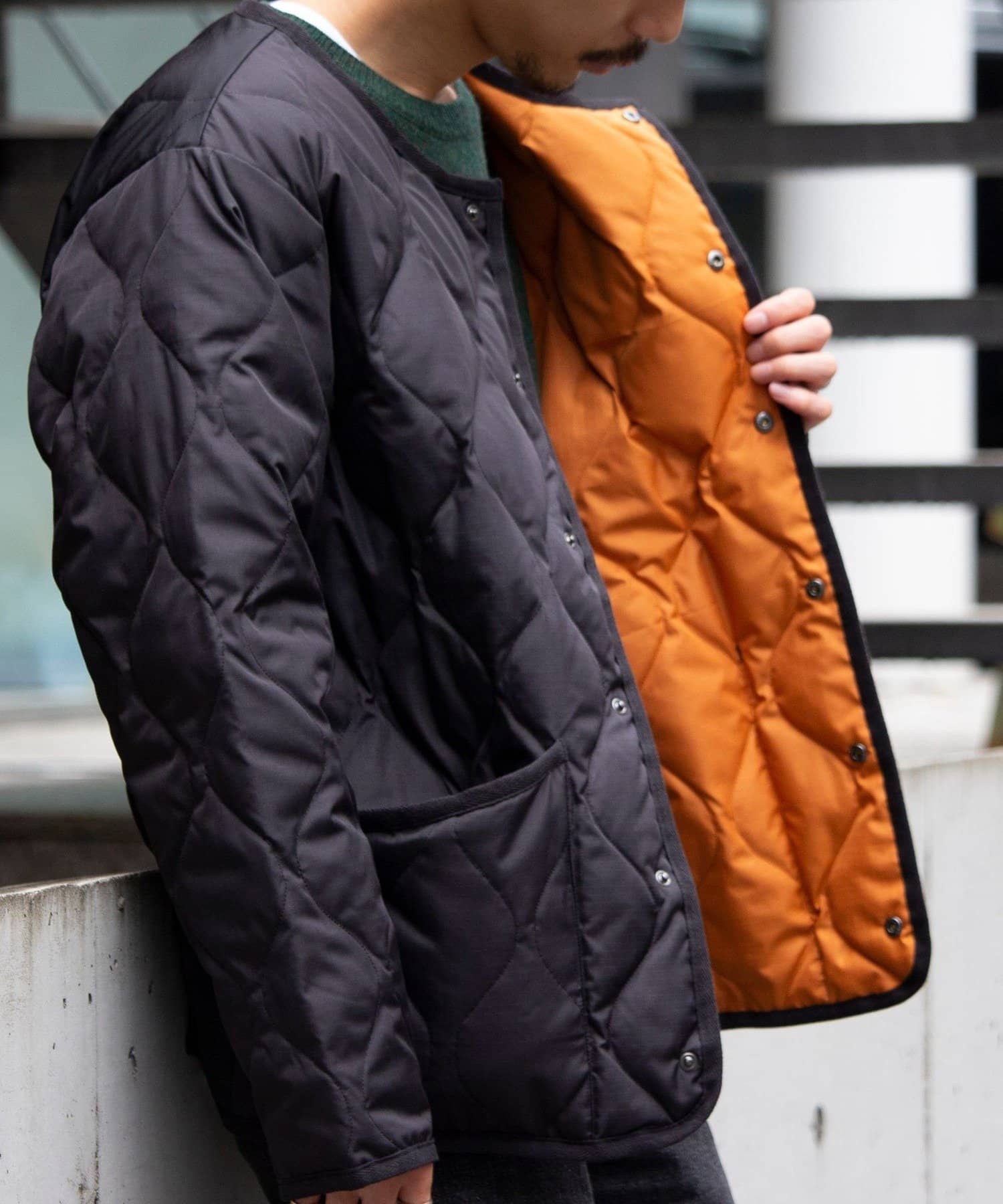 FREDY & GLOSTER(フレディ アンド グロスター) 【GLOSTER別注】TAION ミリタリー クルーネック ライナージャケット