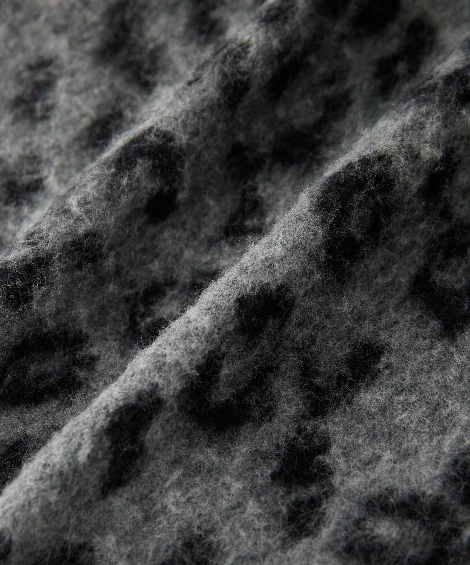 RIVE DROITE(リヴドロワ) 【トレンド感抜群】レオパードシャギーニット