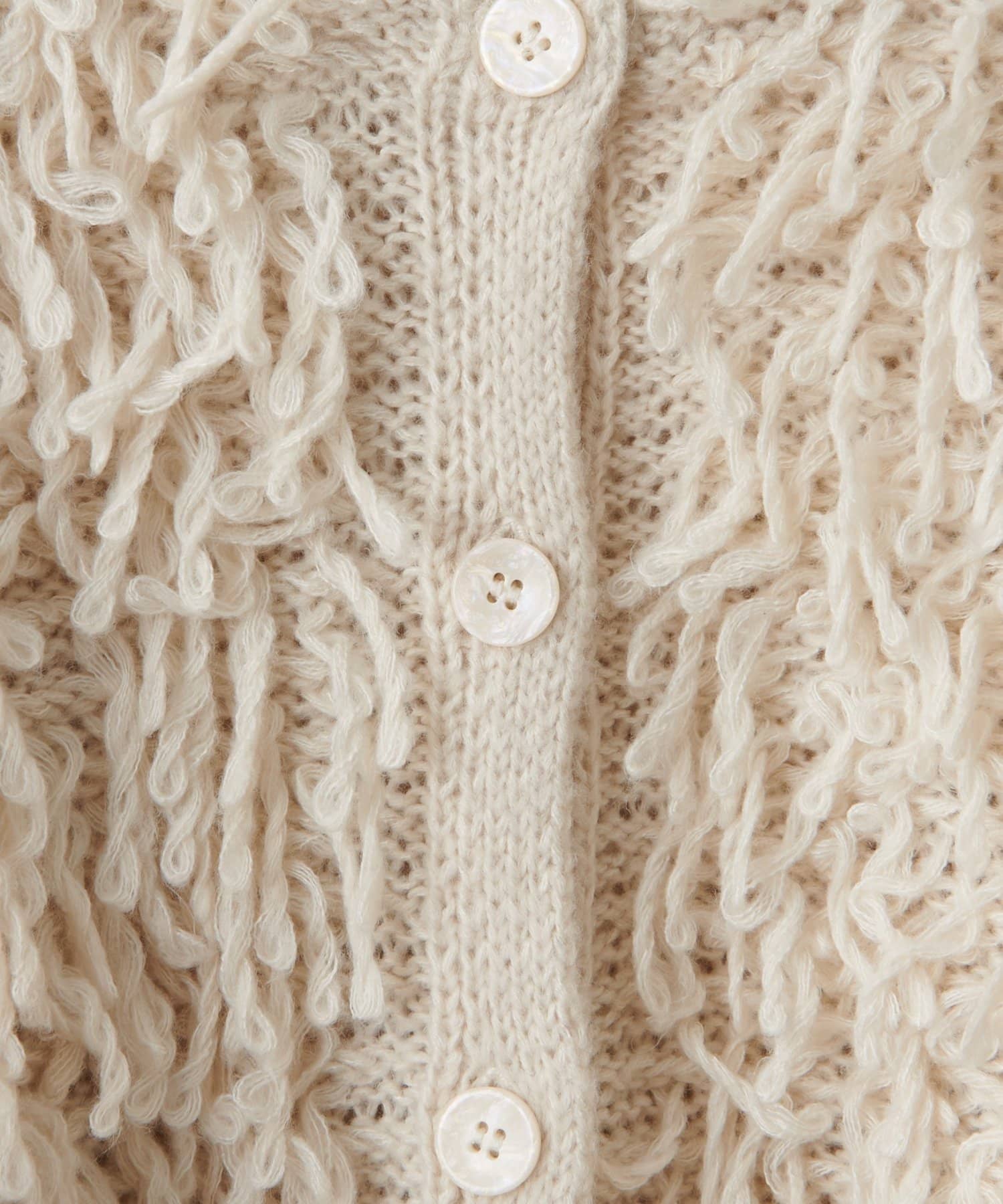 DISCOAT(ディスコート) 【着回し万能/前後2way/WEB限定】フリンジ2WAYプルオーバー