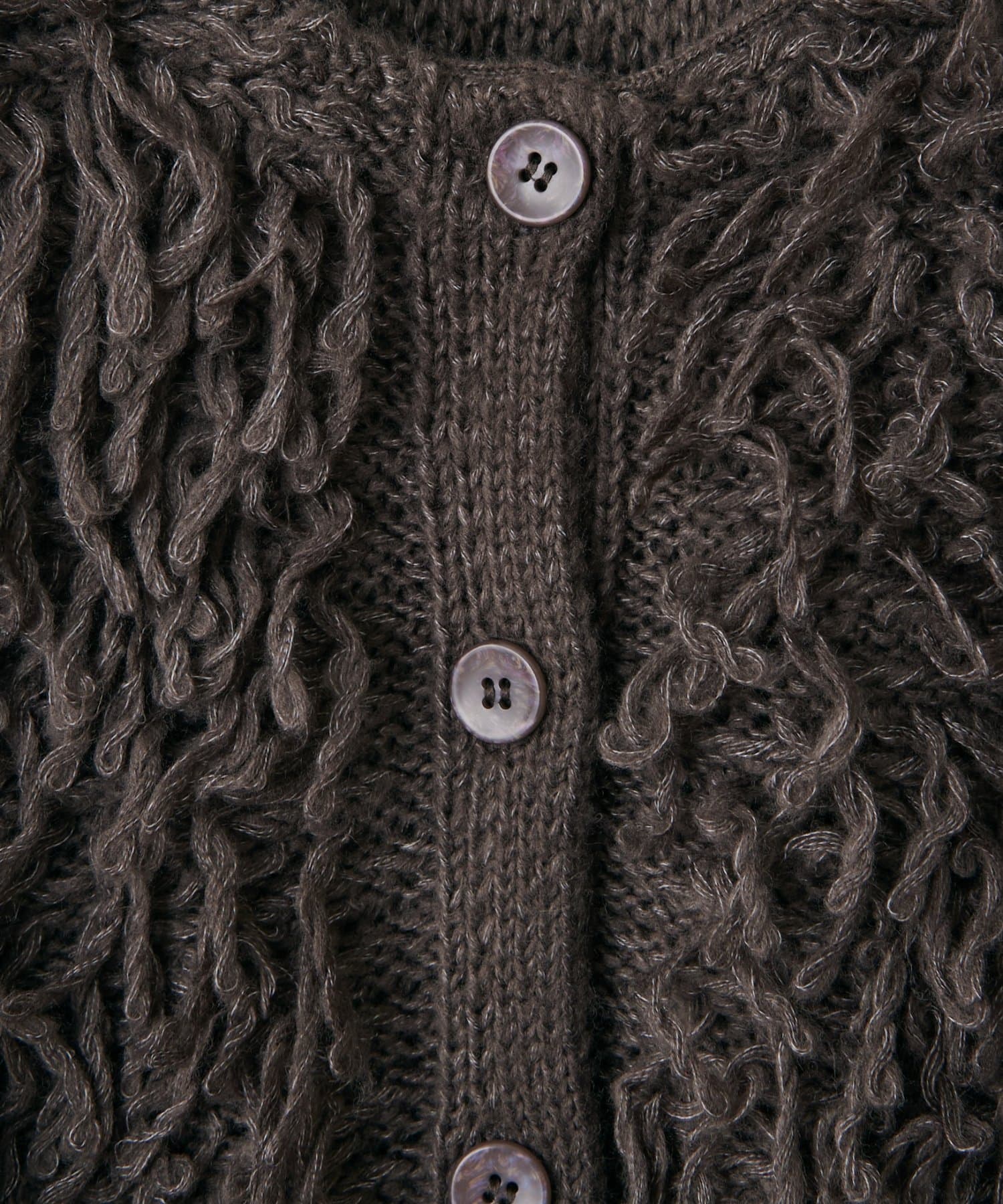 DISCOAT(ディスコート) 【着回し万能/前後2way/WEB限定】フリンジ2WAYプルオーバー