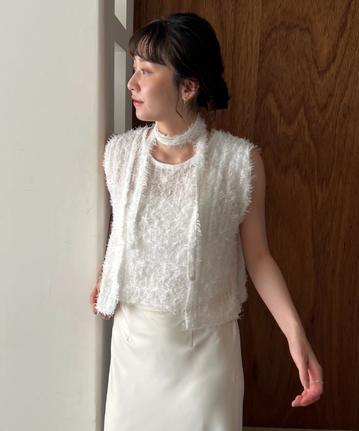 yao企画】ジャガードチョーカータンク | CAPRICIEUX LE'MAGE