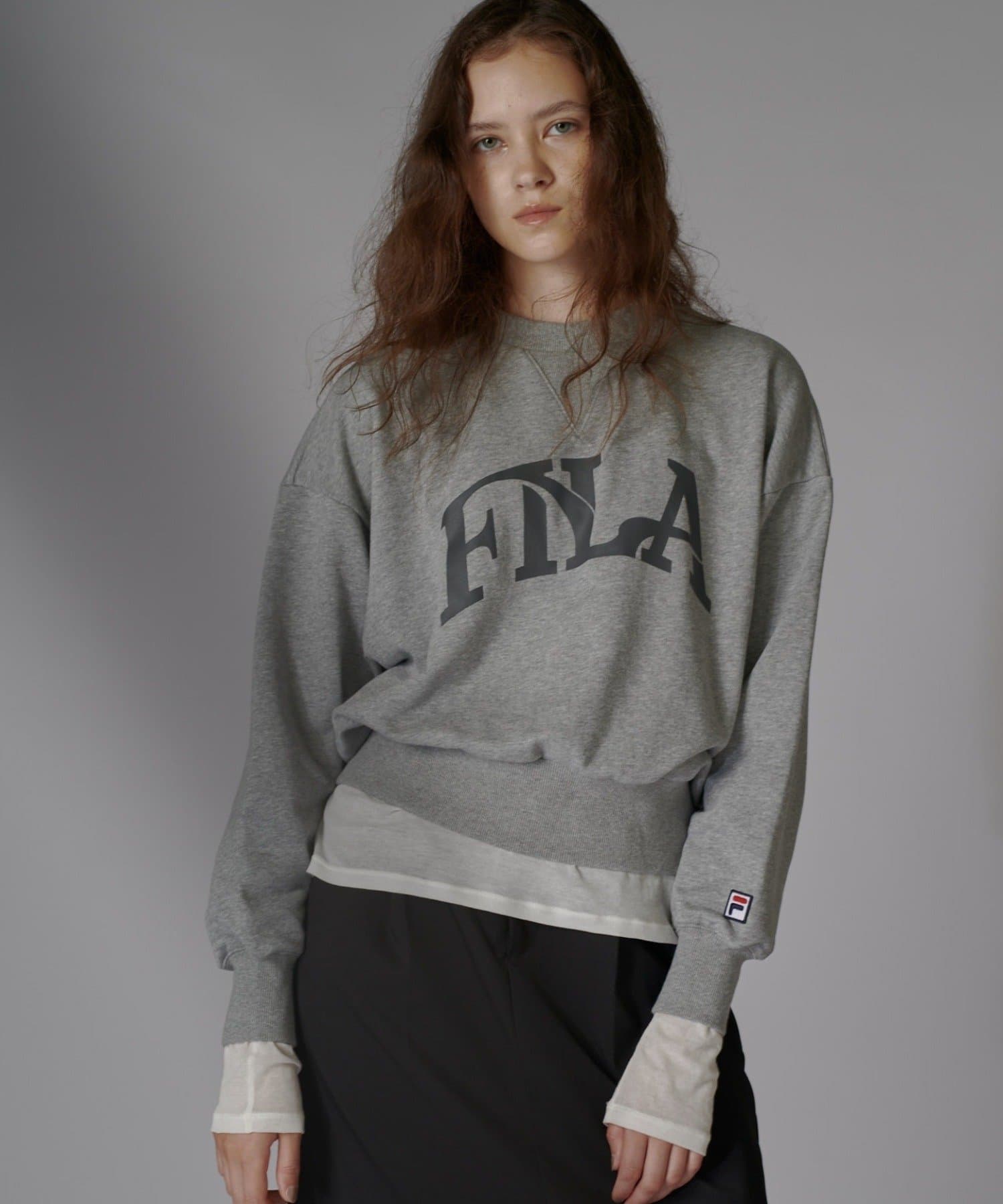 Lui's(ルイス) 【FILA×Lui's】ロゴスウェット