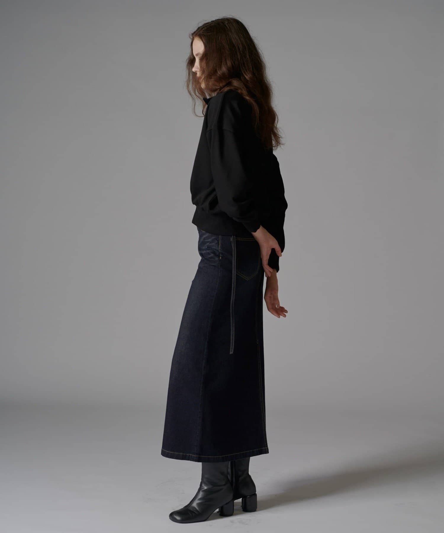 Lui's(ルイス) 【FILA×Lui's】ハーフZIPロゴスウェット