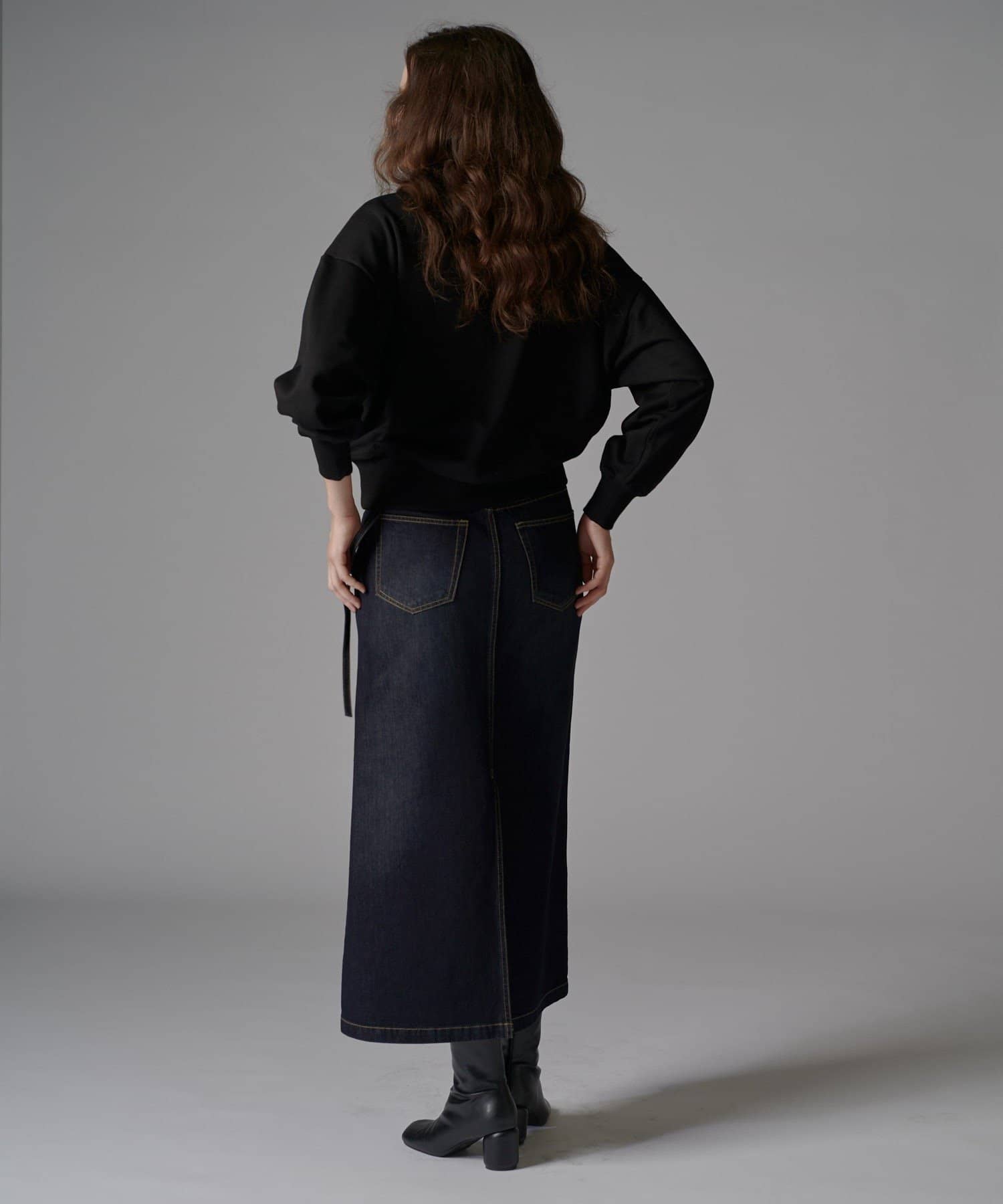 Lui's(ルイス) 【FILA×Lui's】ハーフZIPロゴスウェット