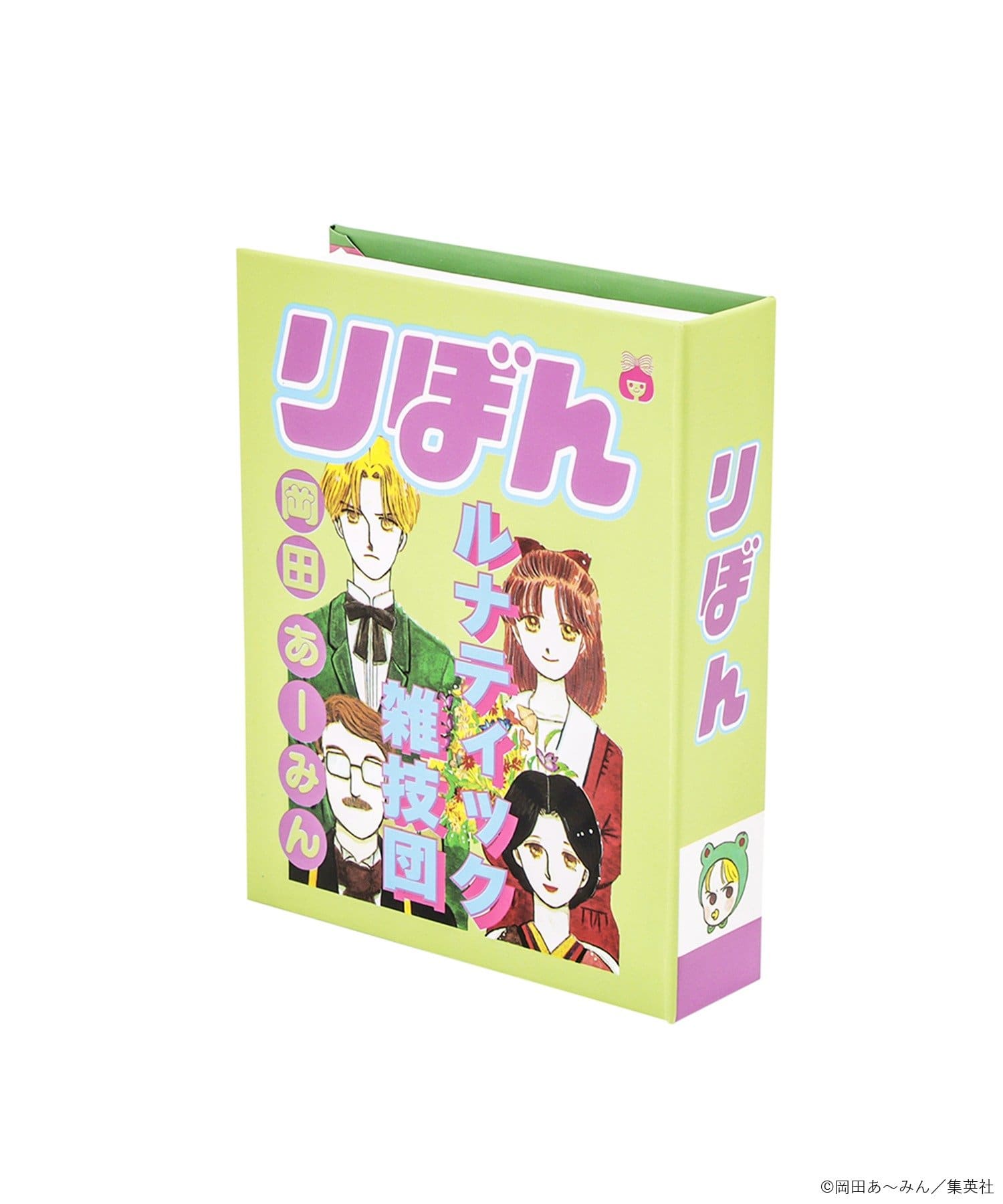 3COINS(スリーコインズ) BOOK型メモセット／ルナティック雑技団（りぼん70周年）