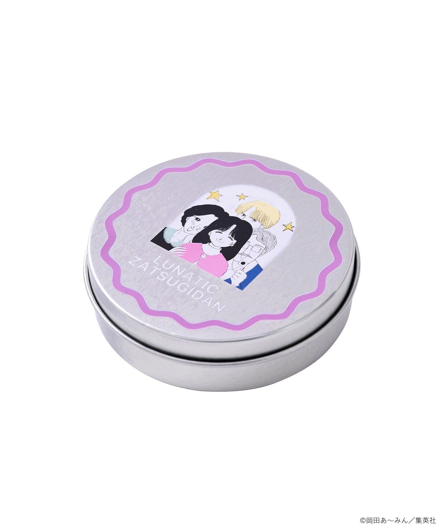 3COINS(スリーコインズ) 缶入りステッカー／ルナティック雑技団（りぼん70周年）