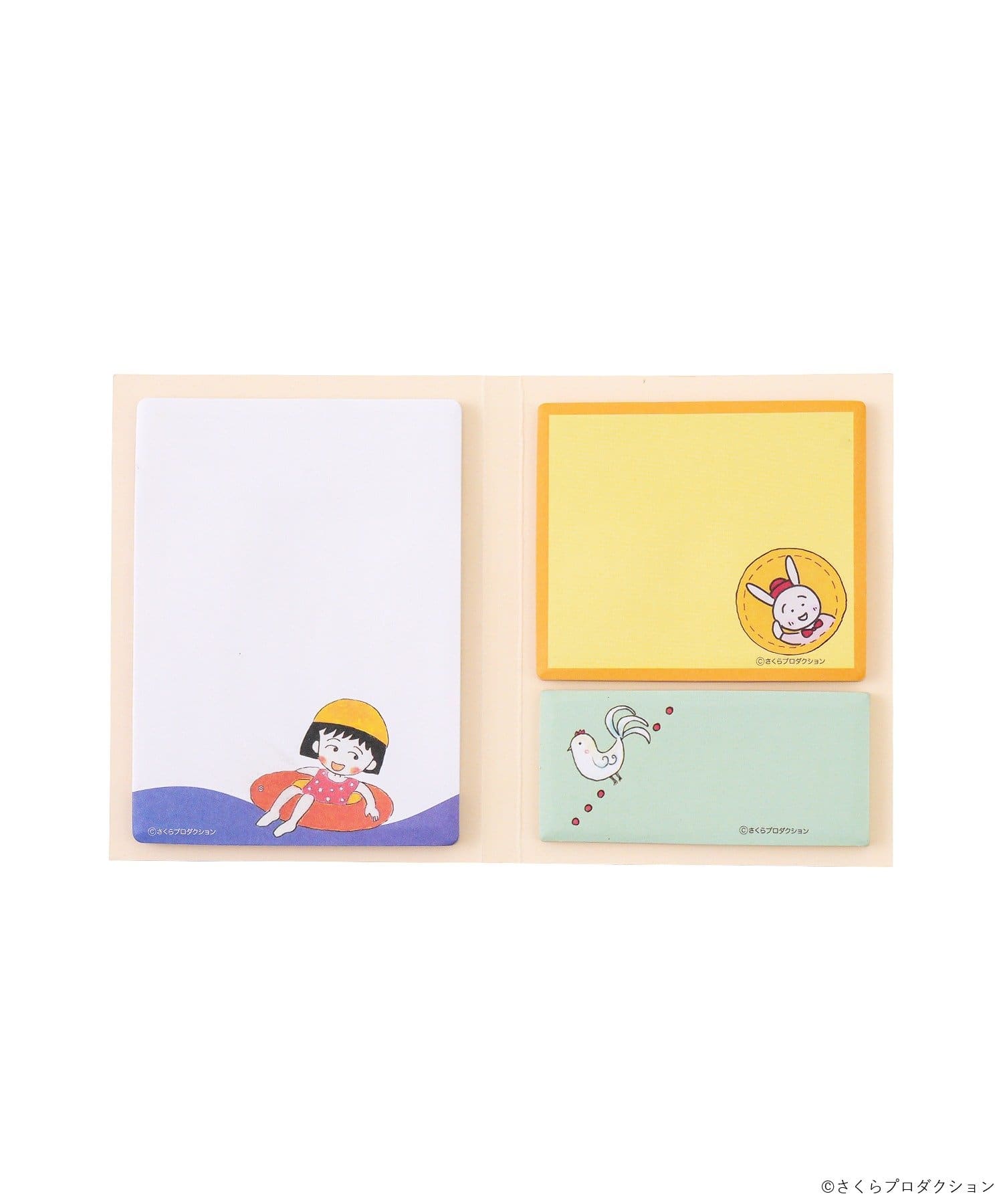 付箋セット／ちびまる子ちゃん（りぼん70周年） | 3COINS(スリー