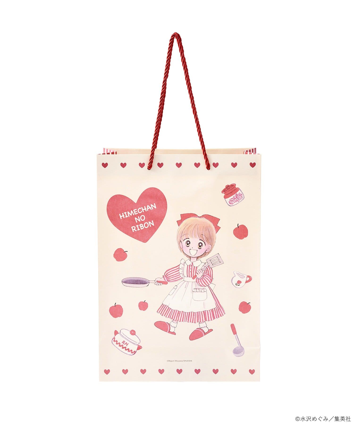 ペーパーBAG2枚セット／姫ちゃんのリボン（りぼん70周年） | 3COINS