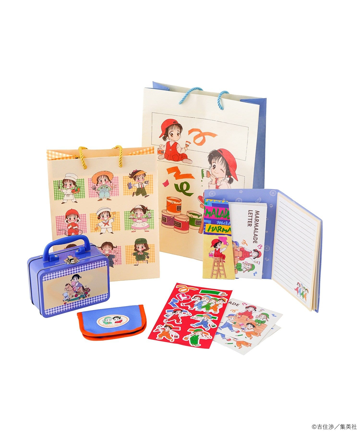 3COINS(スリーコインズ) ペーパーBAG2枚セット／ママレード・ボーイ（りぼん70周年）