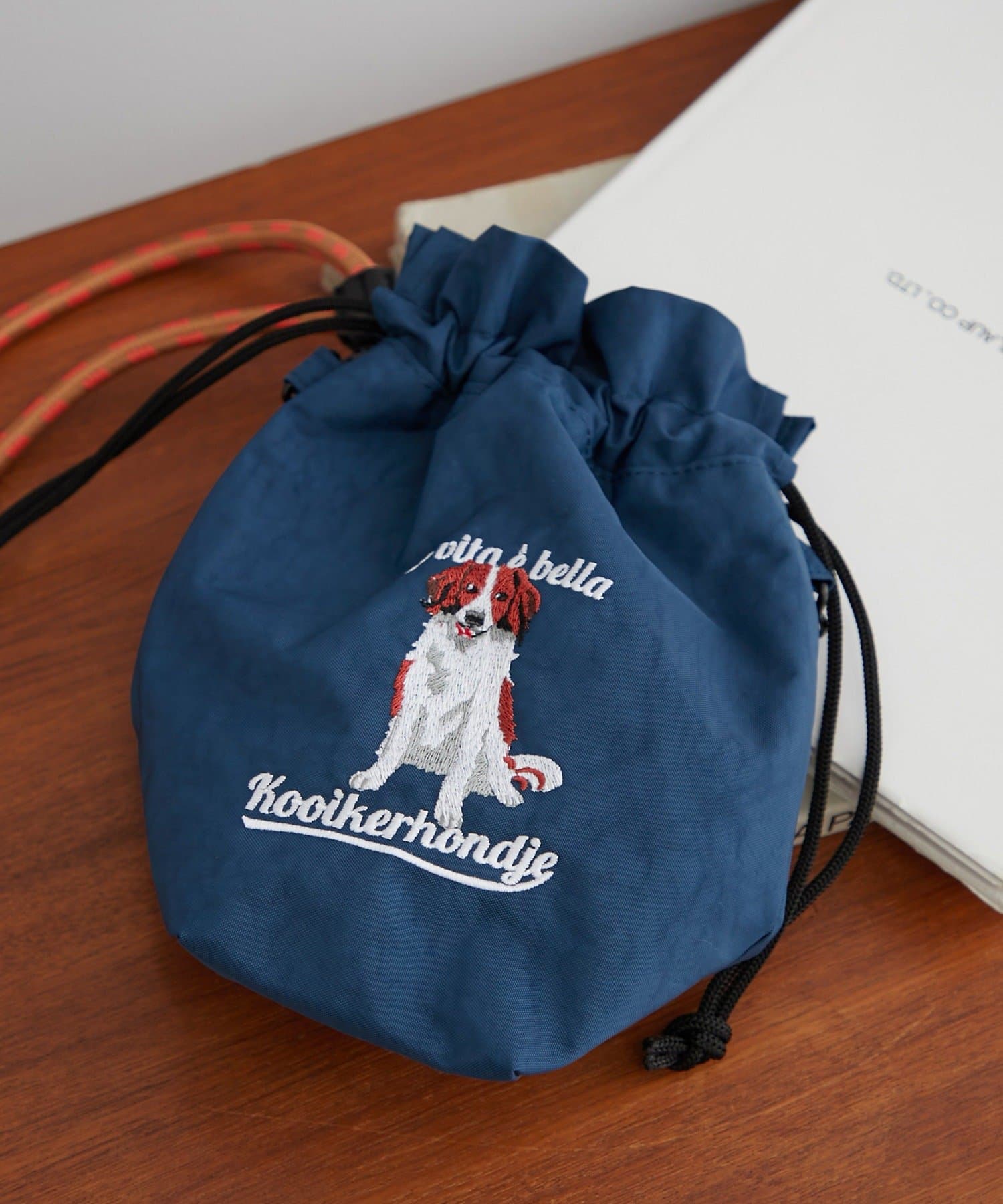 WEB限定】アニマル刺繍コードショルダーポーチ | Remind me and