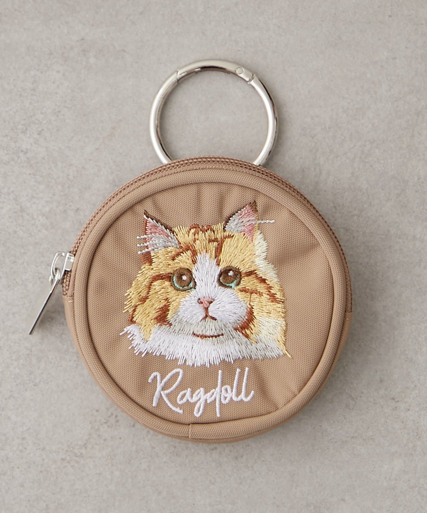 Remind me and forever(リマインドミーアンドフォーエバー) アニマル刺繍丸ポーチ