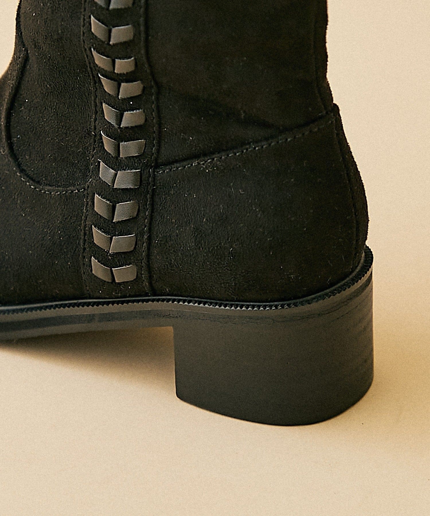 NICE CLAUP / OLIVE des OLIVE OUTLET(ナイスクラップ  / オリーブ デ オリーブ アウトレット) 【RMAF】サイドステッチロングブーツ