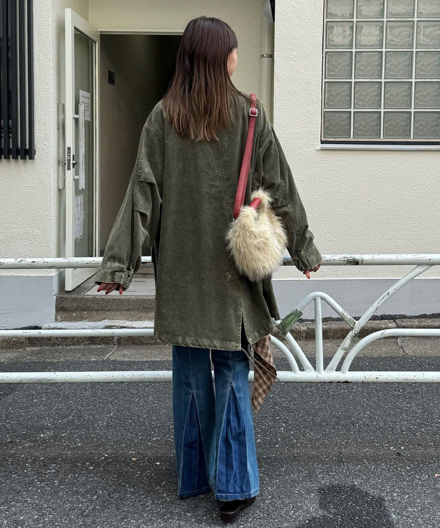 CIAOPANIC(チャオパニック) 【UNESS/ユーネス】加工コーデュロイモッズコート
