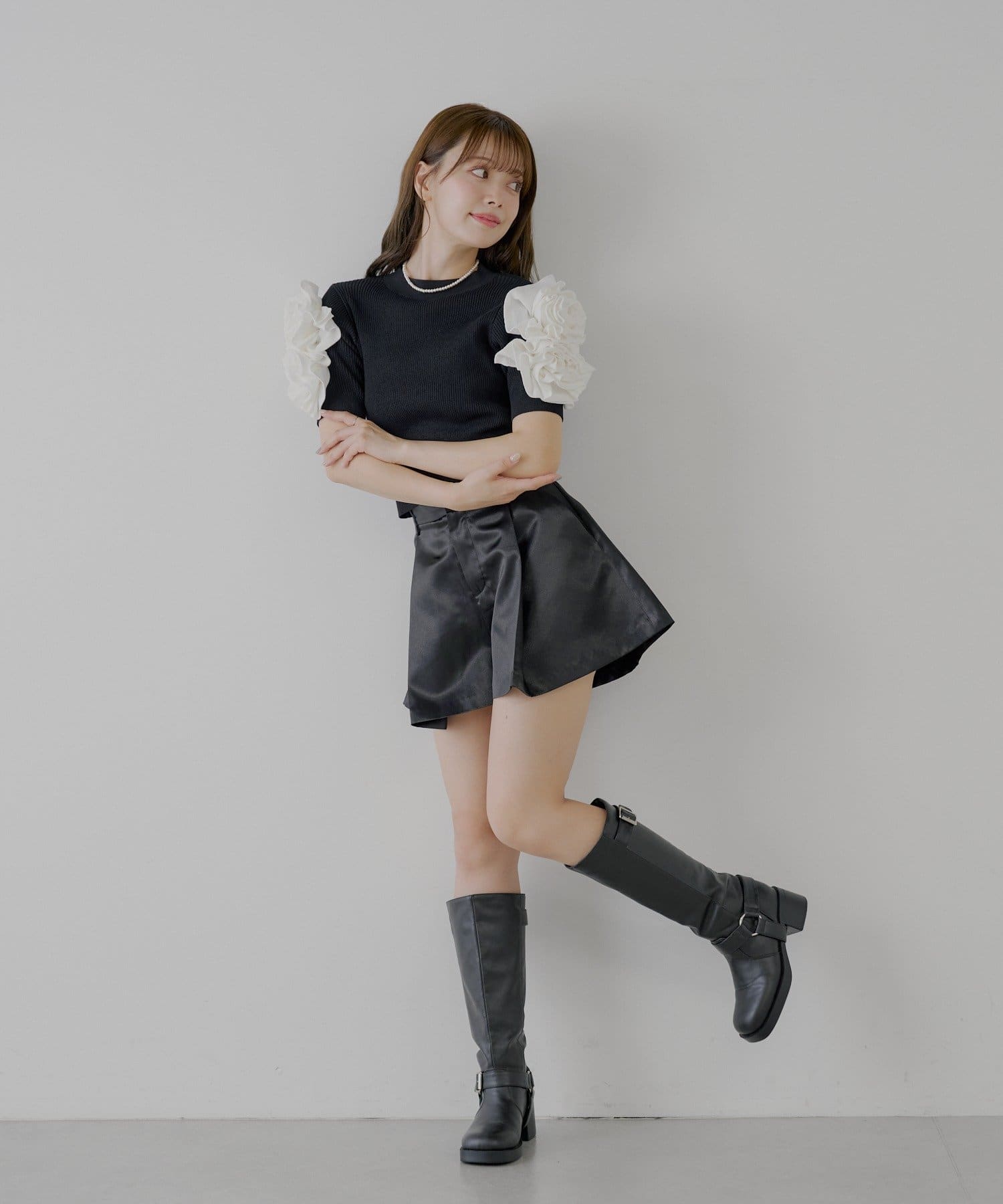 kiyoko商品 2025SS/セットアップ】襟付きポロニット | Chico(チコ
